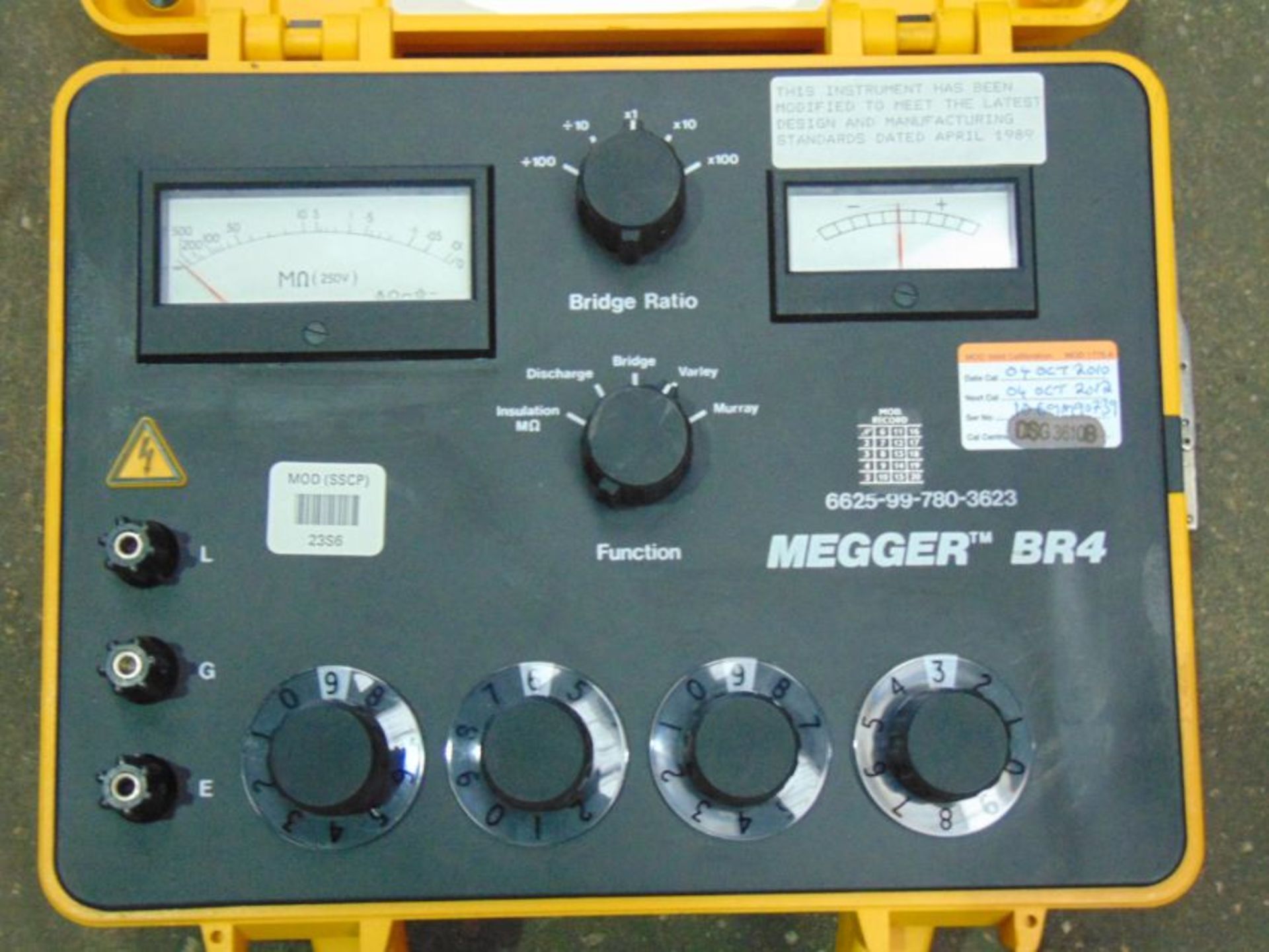Bridge Megger BR4 Insulation Testing Set - Image 2 of 8