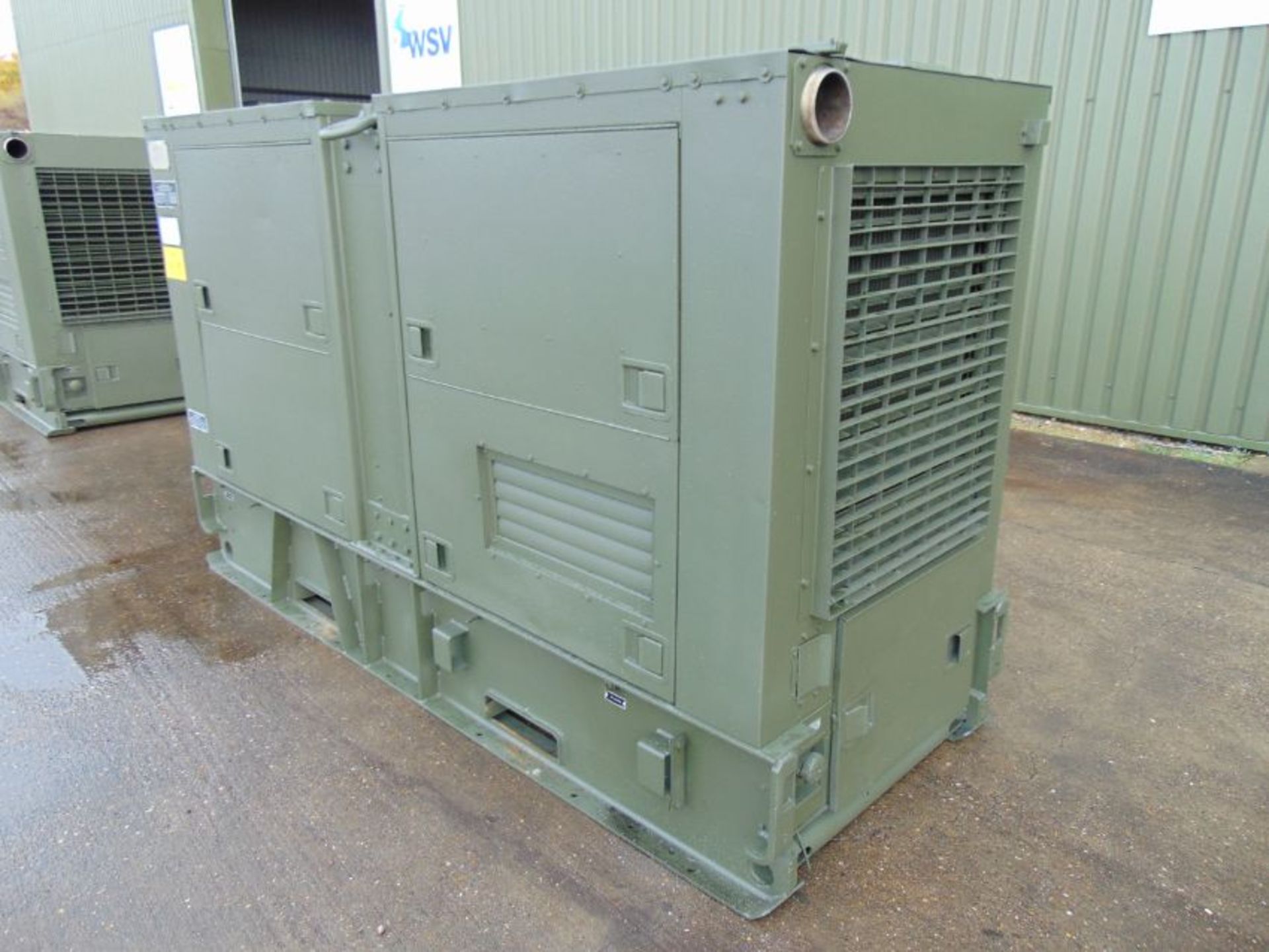 100KW MEP007B 125 KVA Portable Caterpillar Diesel Generator ONLY 549 Hours! - Image 6 of 19
