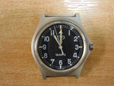 ULTRA RARE CWC 0552 ROYAL NAVY/MARINES ISSUE SERVICE WATCH DATED 1990 GULF WAR - UNISSUED