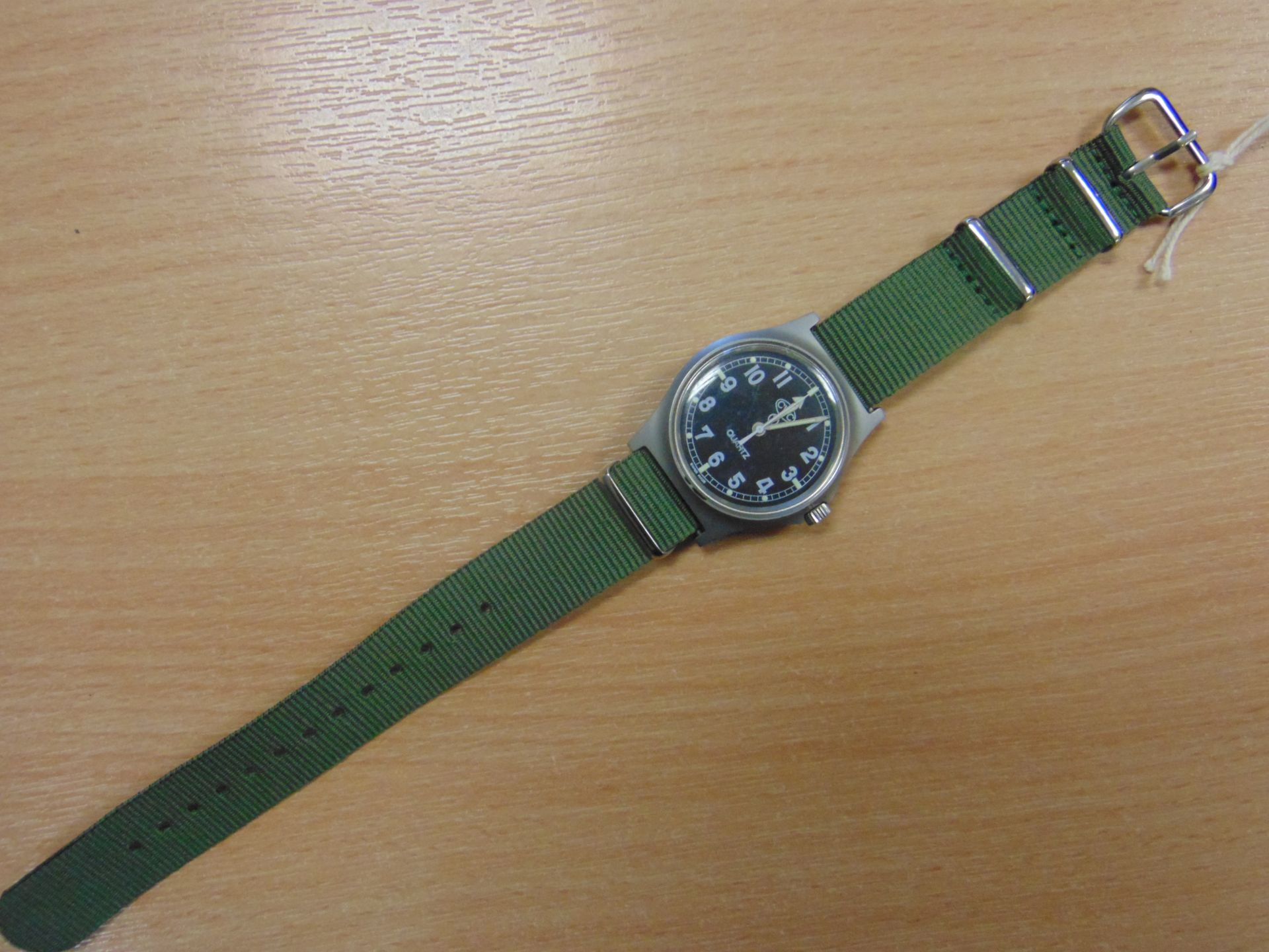 CWC W10 BRITISH ARMY ISSUE SERVICE WATCH NATO MARKINGS DATED 1997 - Image 9 of 10