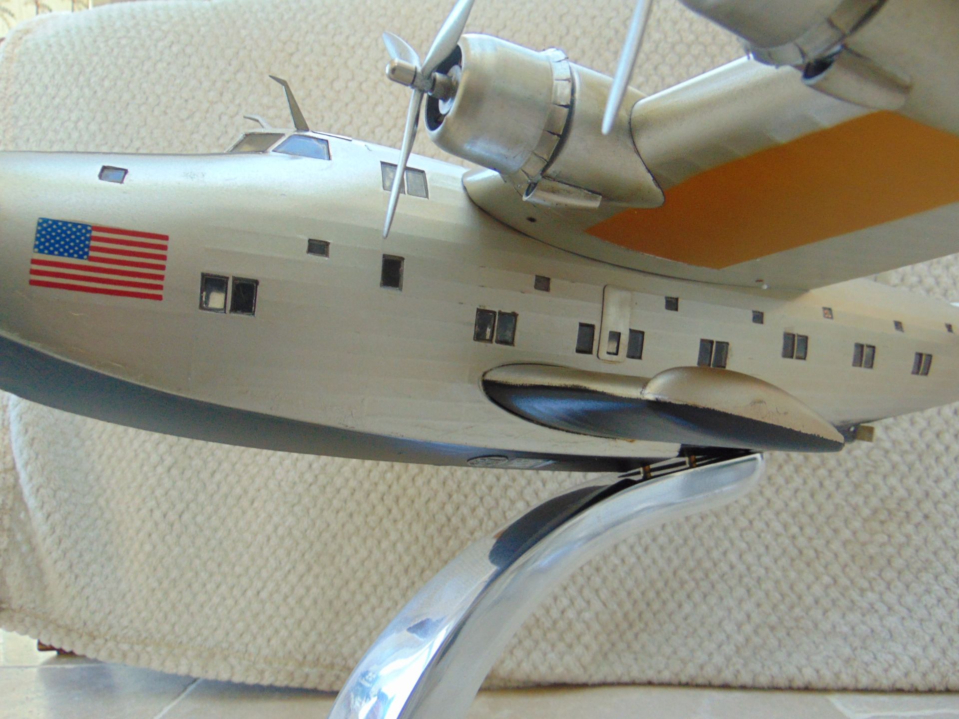 SUPERB SCALE MODEL OF THE BOEING 314 DIXIE CLIPPER - Image 10 of 24