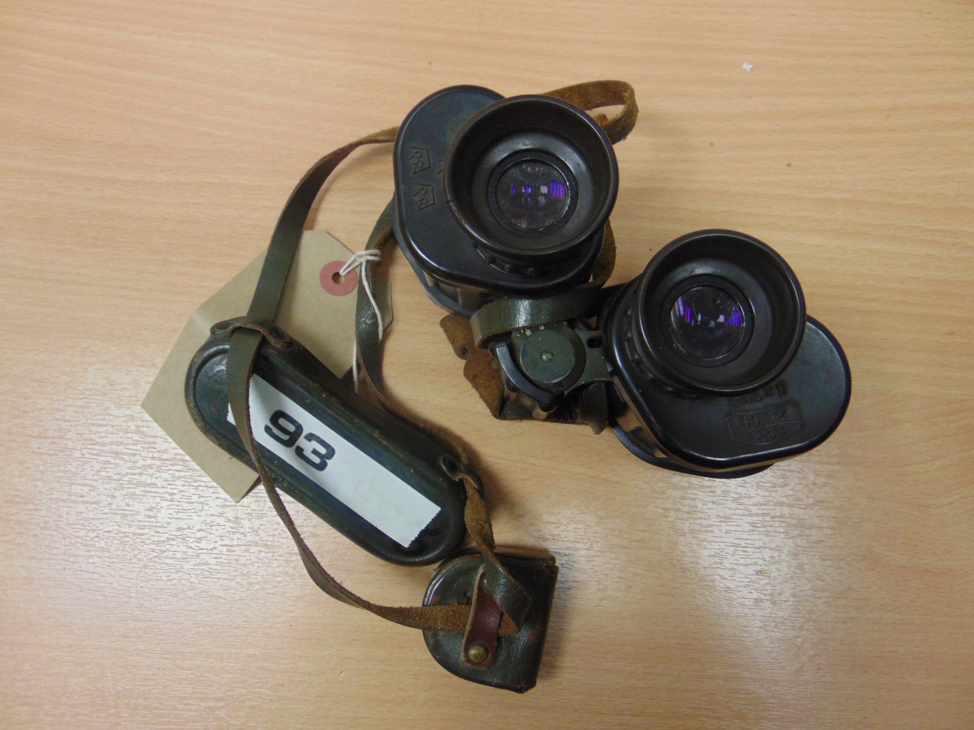 CARL ZEISS 6 X30 MILITARY BINOCULARS C/W FILTERS ETC - Image 6 of 6