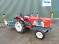 Yanmar YM1610 Compact Tractor c/w Rotovator ONLY 673 HOURS!