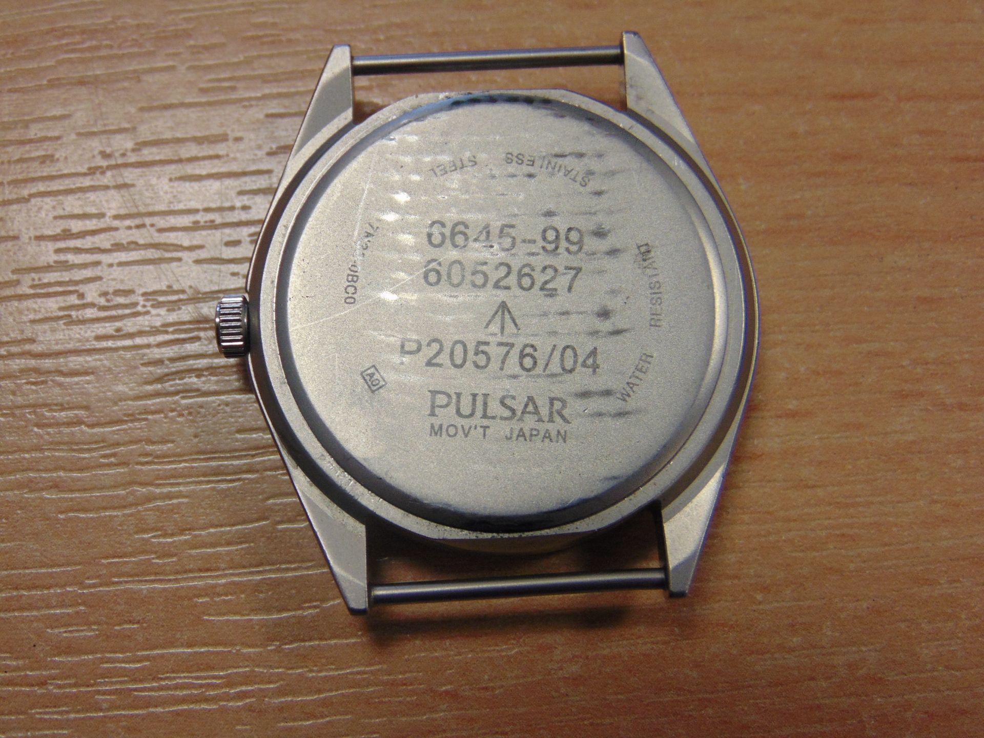 PULSAR W10 BRITISH ISSUE SERVICE WATCH NATO MARKINGS DATED 2004 - Image 9 of 12