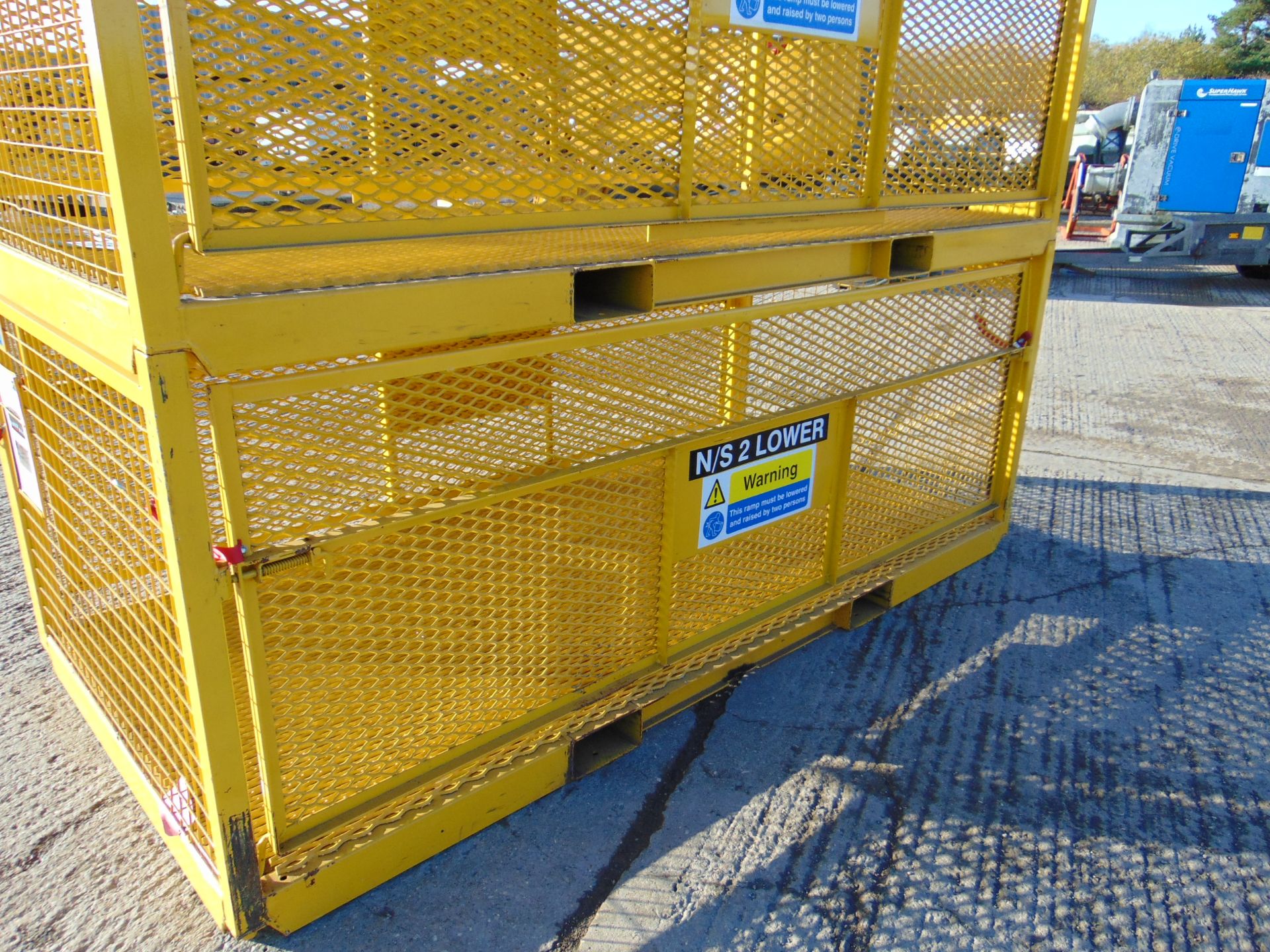 2 x Drop Side Cage Pallet / Stillages - Image 4 of 8