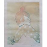 Henri de Toulouse-Lautrec (1864-1901), LA GOULUE, lithograph, signed in pencil, indistinctly