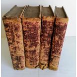 Gotthold Ephraim Lessing (1729-1781) an assortment of short stories in German in four hardback