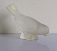 A Lalique 'Hardi' 11.604 paperweight etched 'R Lalique', 9.5 x 12 cm, without visible damage or