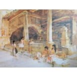 After Sir William Russell Flint, RA (Scottish, 1880-1969), INTERIOR BATHING SCENE, limited edition