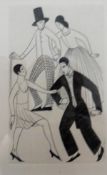 Eric Gill, DIGNITY AND CLOTHING, wood engraving on paper, copy number 204 from an edition of 400,