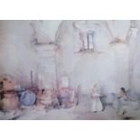After Sir William Russell Flint, RA (Scottish, 1880-1969), INTERIOR SCENE, limited edition print