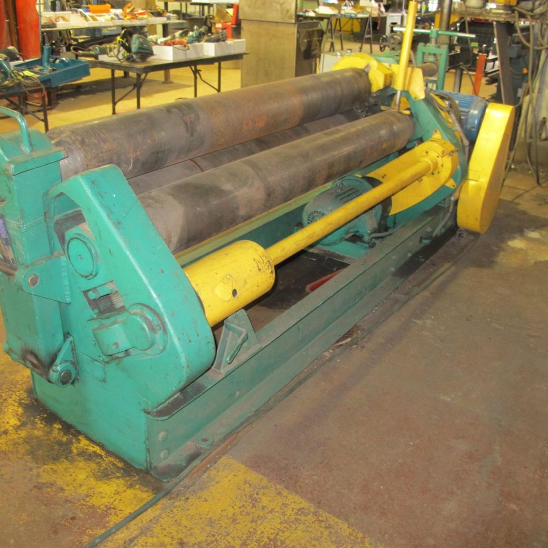 6' INITIAL PINCH PLATE ROLLS, 7 1/5" ROLL SIZE, 10 HP, S/N J31101 (MAIN BLDG) - Image 3 of 4