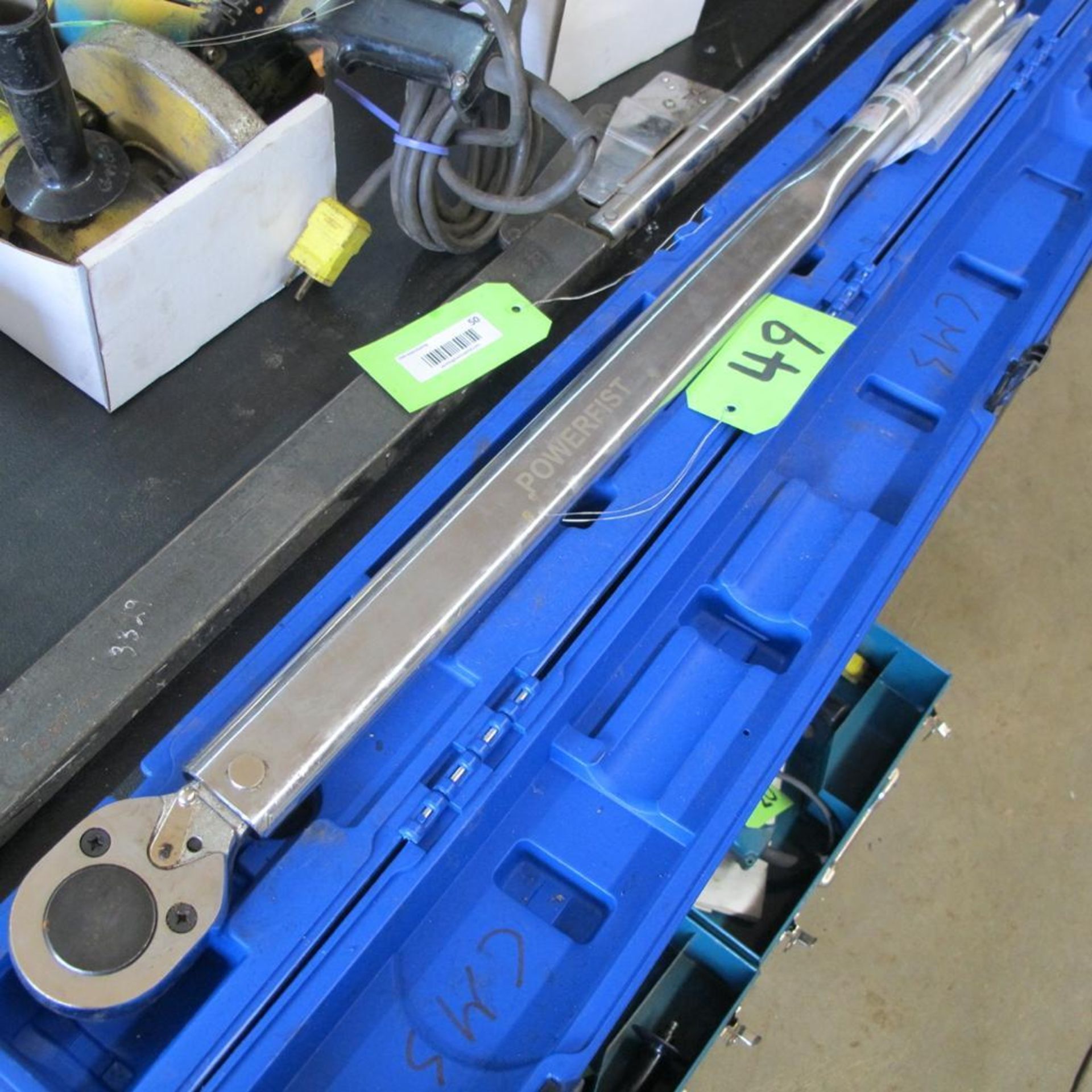 3/4" POWER FIST TORQUE WRENCH, 42"L W/CASE (IN WEST BLDG) - Image 2 of 2