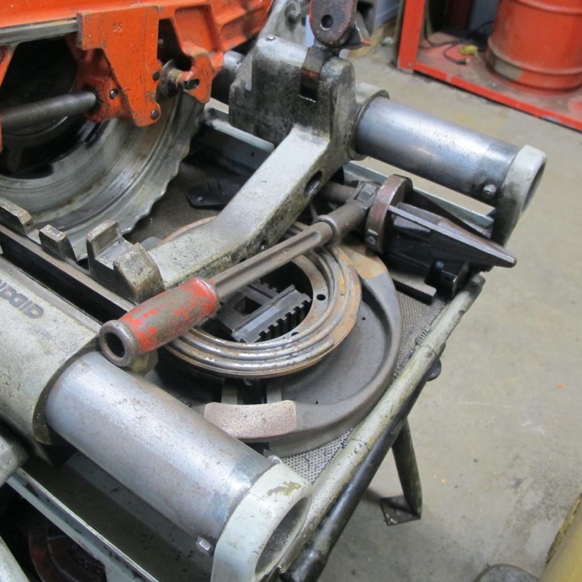 RIDGID 1224 ELECTRIC PIPE THREADER W/ACCESSORIES (NOTE: IN REPAIR) (WEST BLDG) - Image 3 of 5