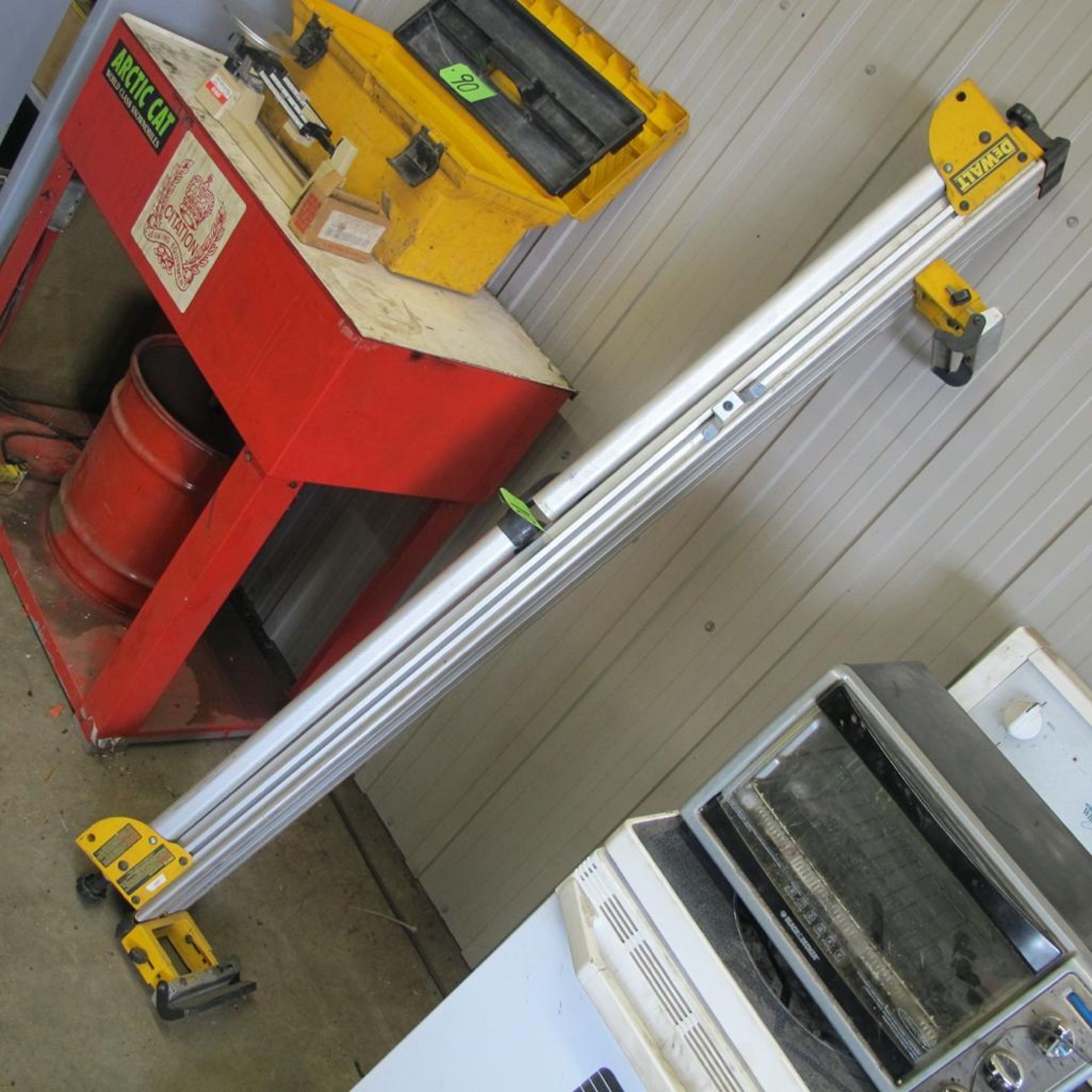 DEWALT PORTABLE MITER SAW STAND/BENCH DW723 (IN WEST BLDG)