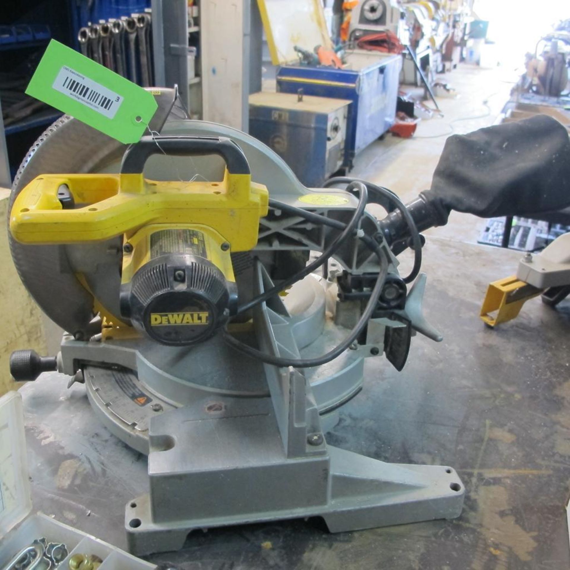 DEWALT 12" COMPOUND MITRE SAW DW7056 (IN WEST BLDG) - Image 2 of 2