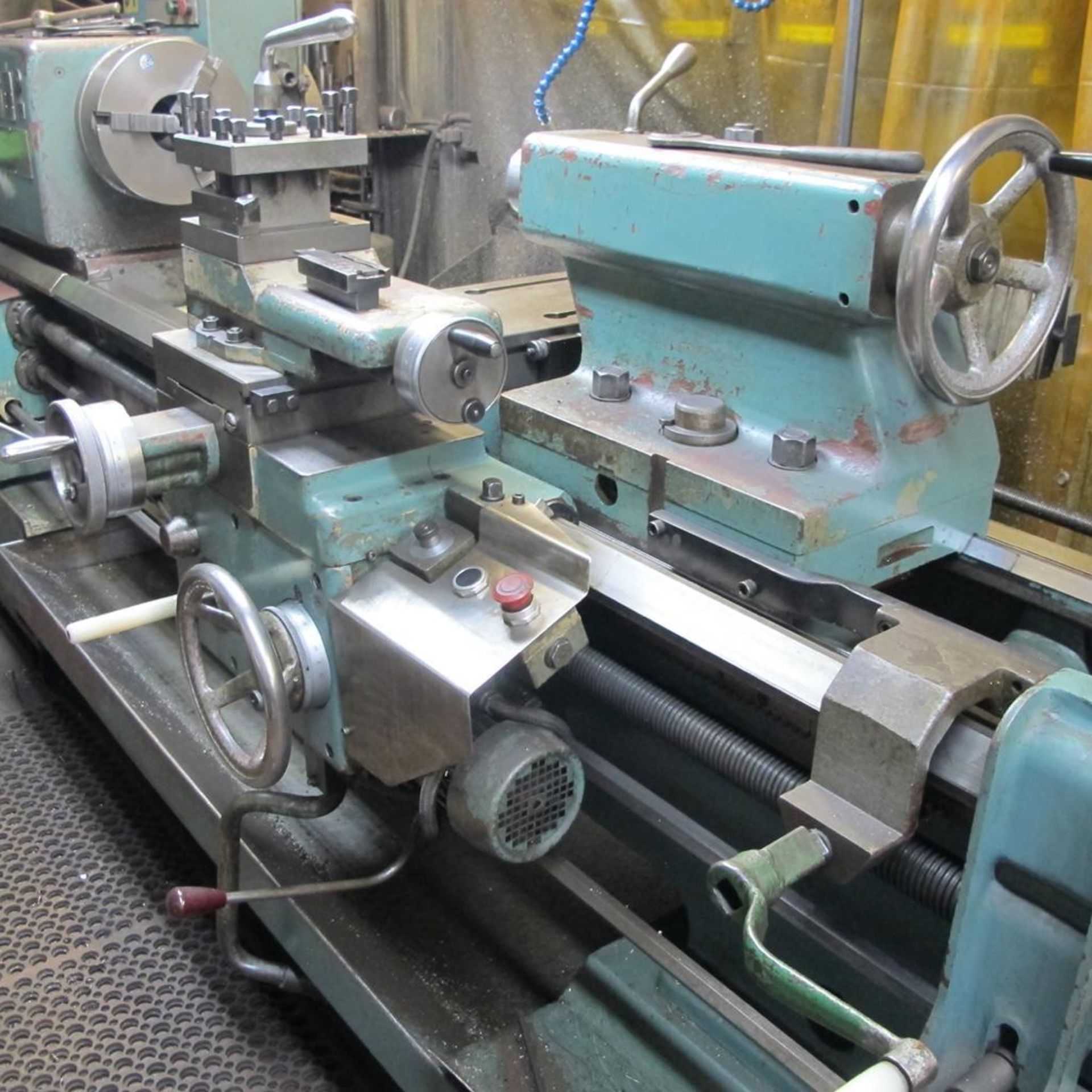 TOS LATHE MODEL SN 63 C, 28" X 120", 12" 3 JAW CHUCK, SPARE 20" 4 JAW CHUCK, 3" SPINDLE BORE, TOOL H - Image 3 of 10