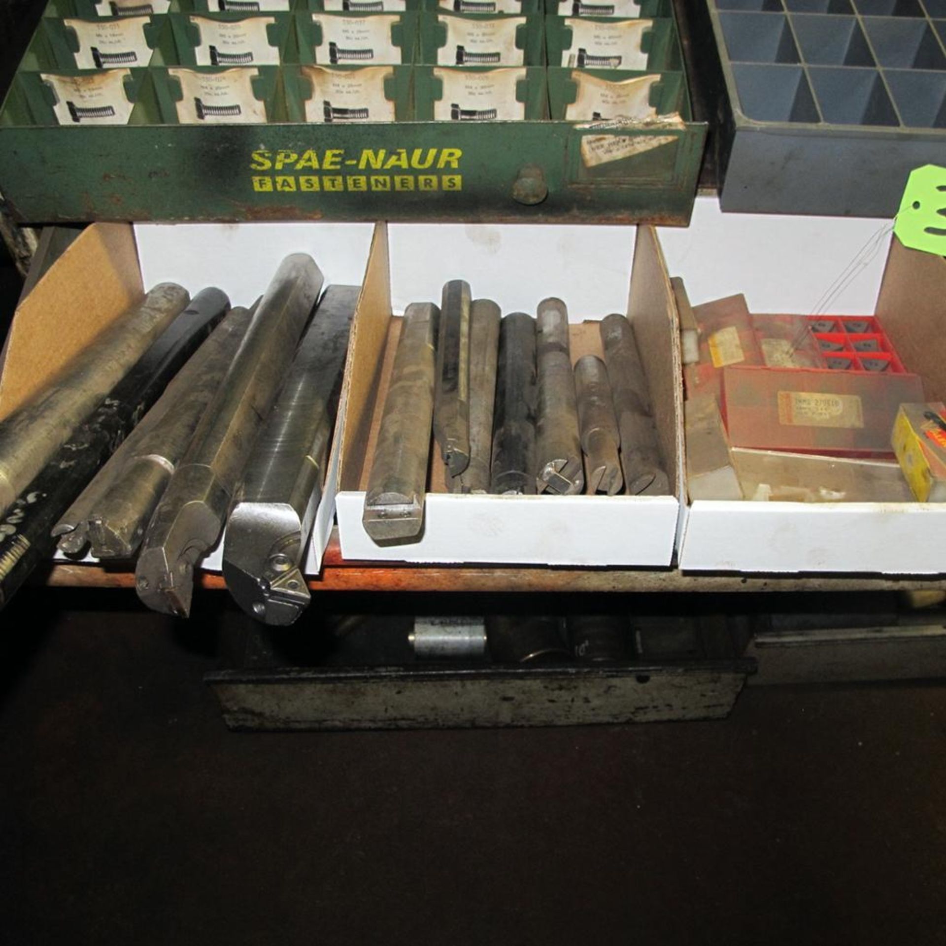 LOT OF 6 BOXES OF CARBIDE CUTTERS, CARBIDE CUTTER BARS, TOOL HOLDERS, LATHE TOOLING (MAIN BLDG) - Image 3 of 4