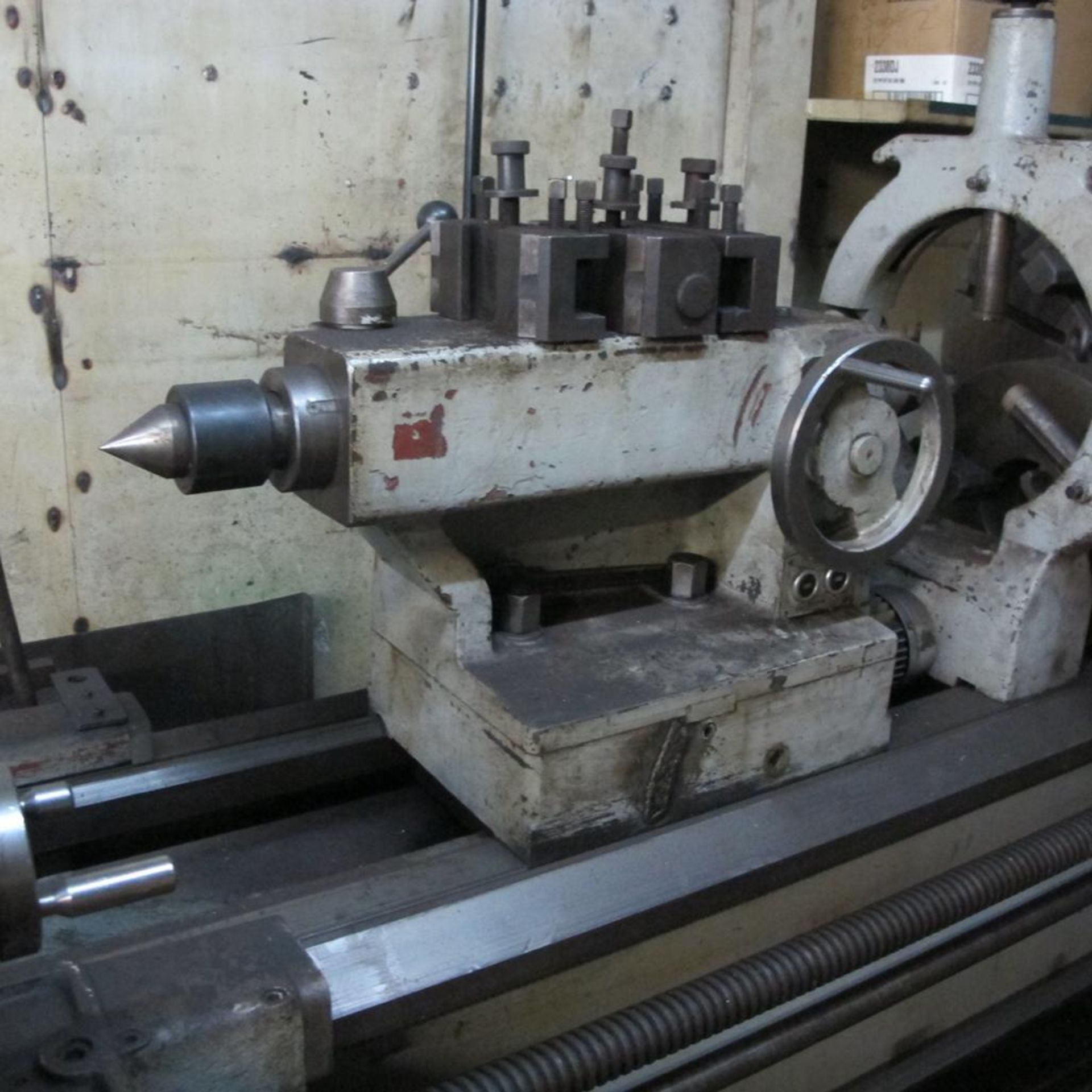 CLOVER MODEL 30/41" GAP BED ENGINE LATHE, 32" X 140" (32� OVER BED, 42� IN GAP), 24� 3 JAW CHUCK, SP - Image 7 of 15