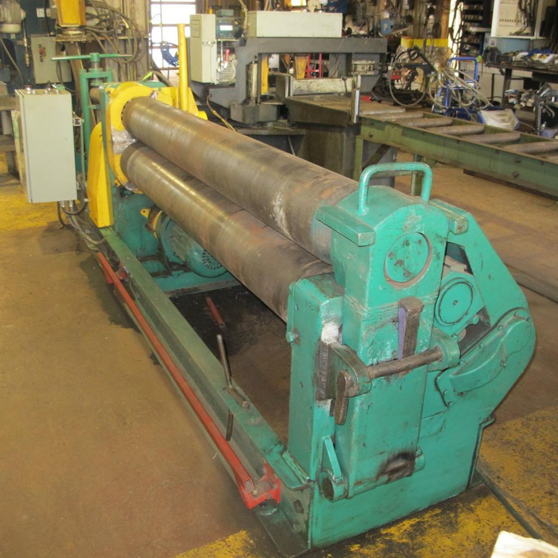 6' INITIAL PINCH PLATE ROLLS, 7 1/5" ROLL SIZE, 10 HP, S/N J31101 (MAIN BLDG) - Image 2 of 4