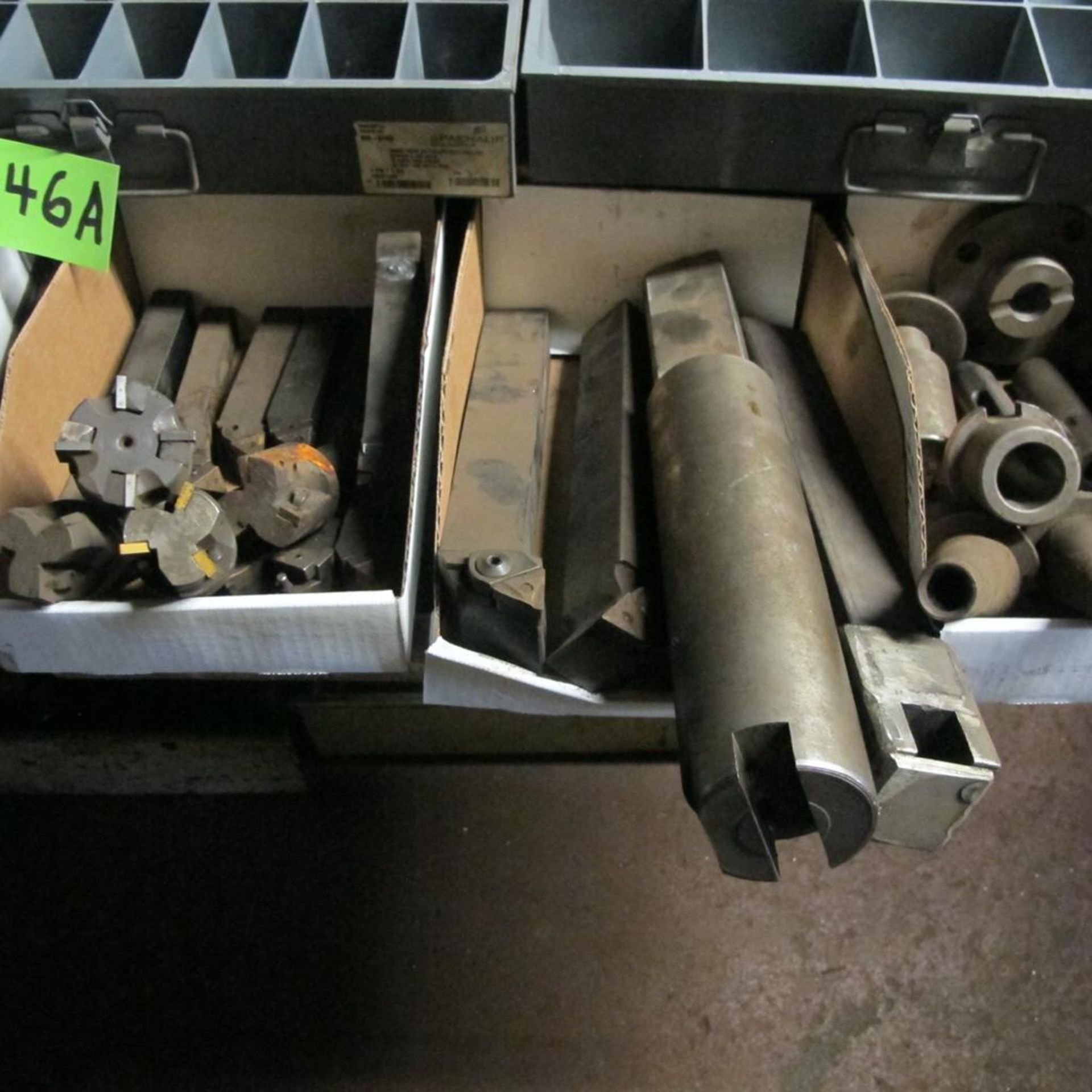 LOT OF 6 BOXES OF CARBIDE CUTTERS, CARBIDE CUTTER BARS, TOOL HOLDERS, LATHE TOOLING (MAIN BLDG) - Image 4 of 4