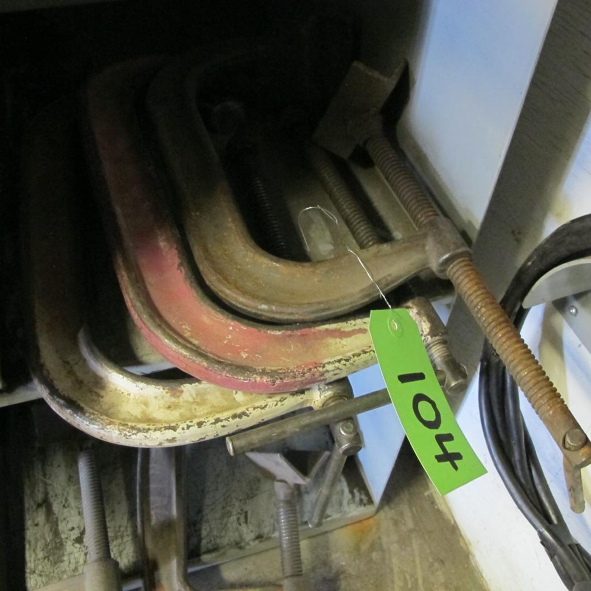 LOT OF 24 LARGE C CLAMPS (IN WEST BLDG) - Image 3 of 6