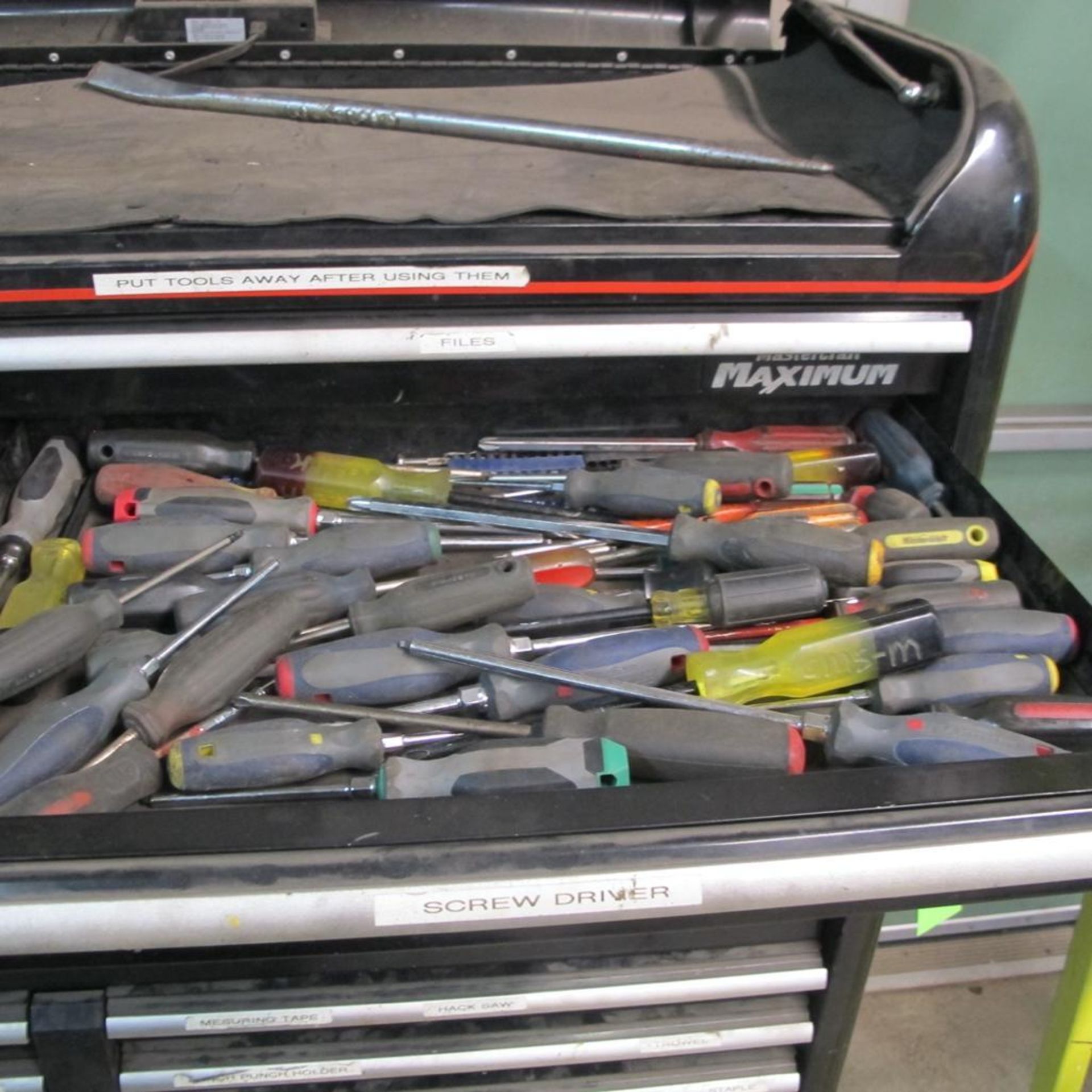 MASTERCRAFT MAXIMUM 19 DRAWER TOOL CHEST INCL CONTENTS AND TOOLS (IN WEST BLDG) - Image 15 of 21