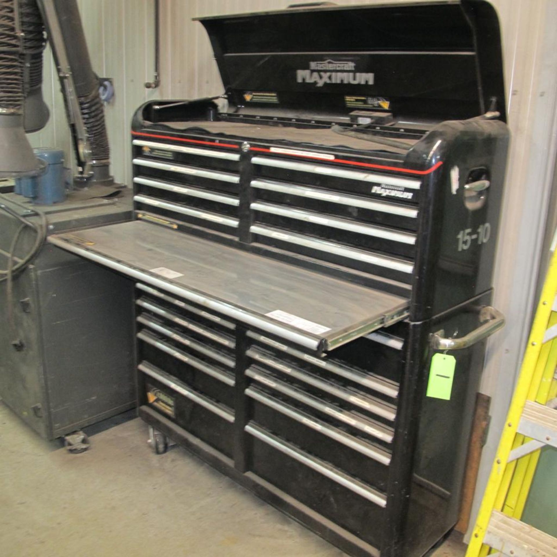 MASTERCRAFT MAXIMUM 19 DRAWER TOOL CHEST INCL CONTENTS AND TOOLS (IN WEST BLDG) - Image 21 of 21