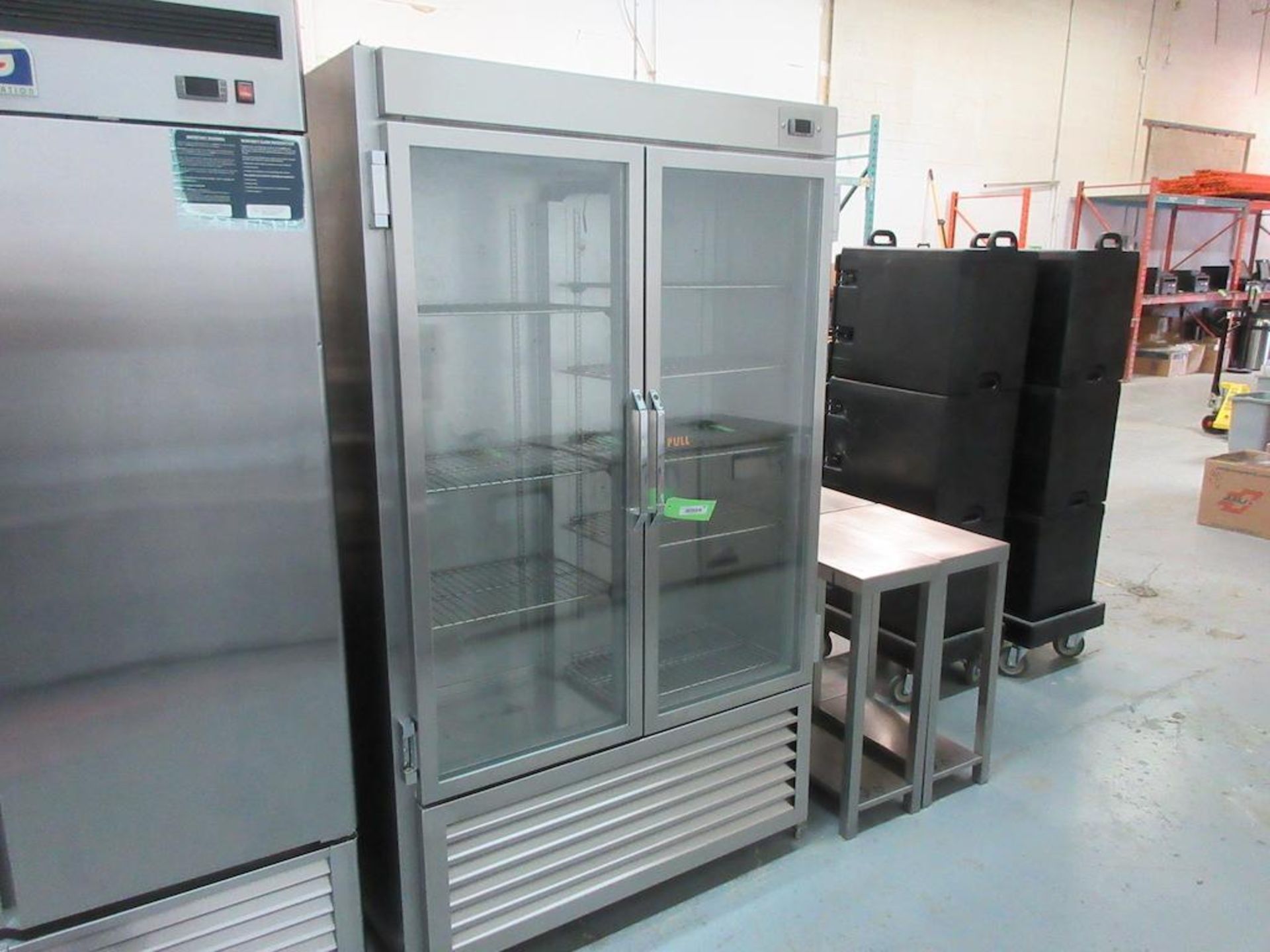 2015 Ardron Makie model BB-0X3 2 door reach in refrigerator, glass doors, sn B525-03LED60 - Image 2 of 4