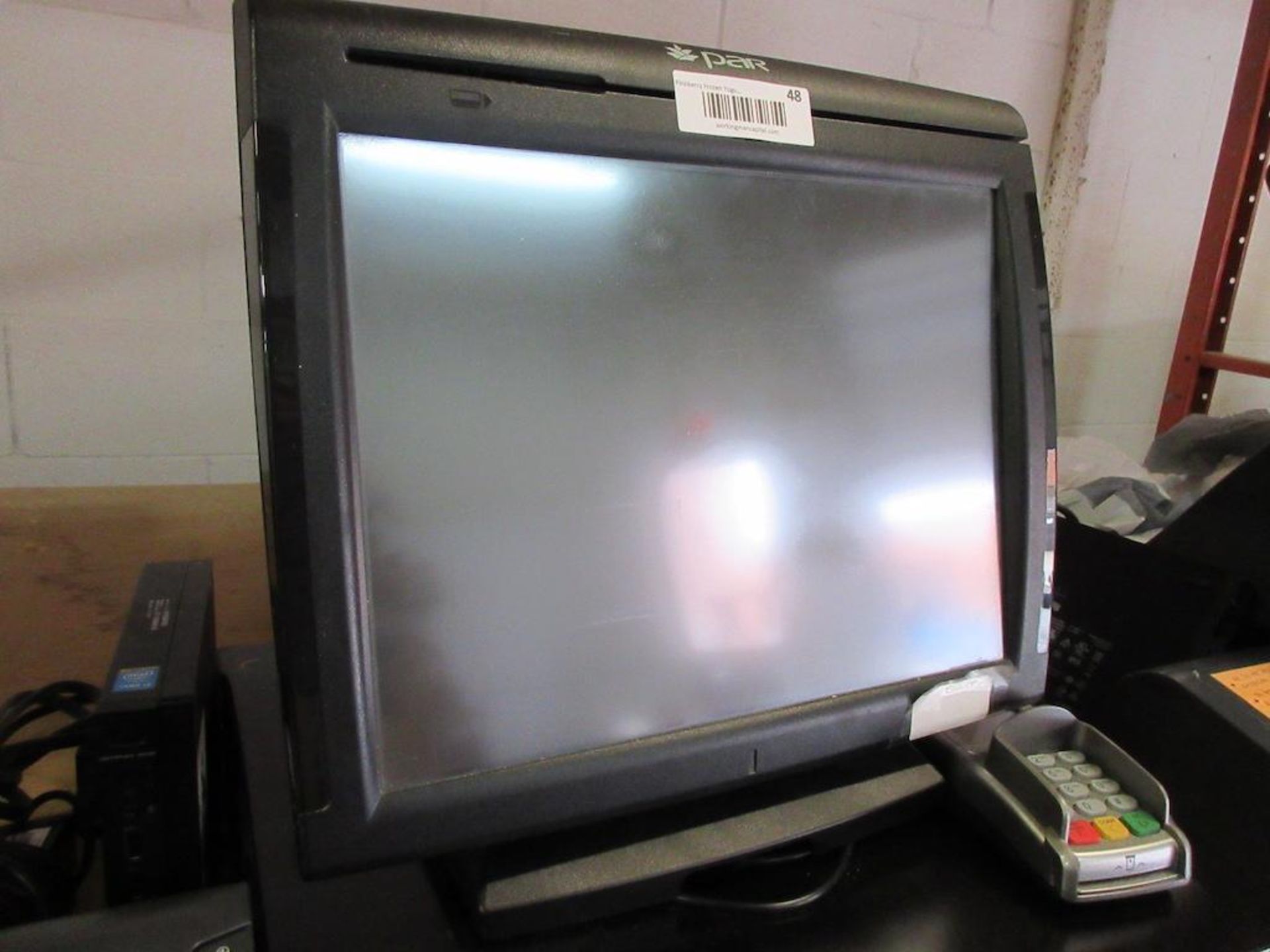 PAR Everserv 500 POS Terminal w Dell Optiplex 3020 base, Epson M244A thermal printer, Verifone VX820 - Image 2 of 7