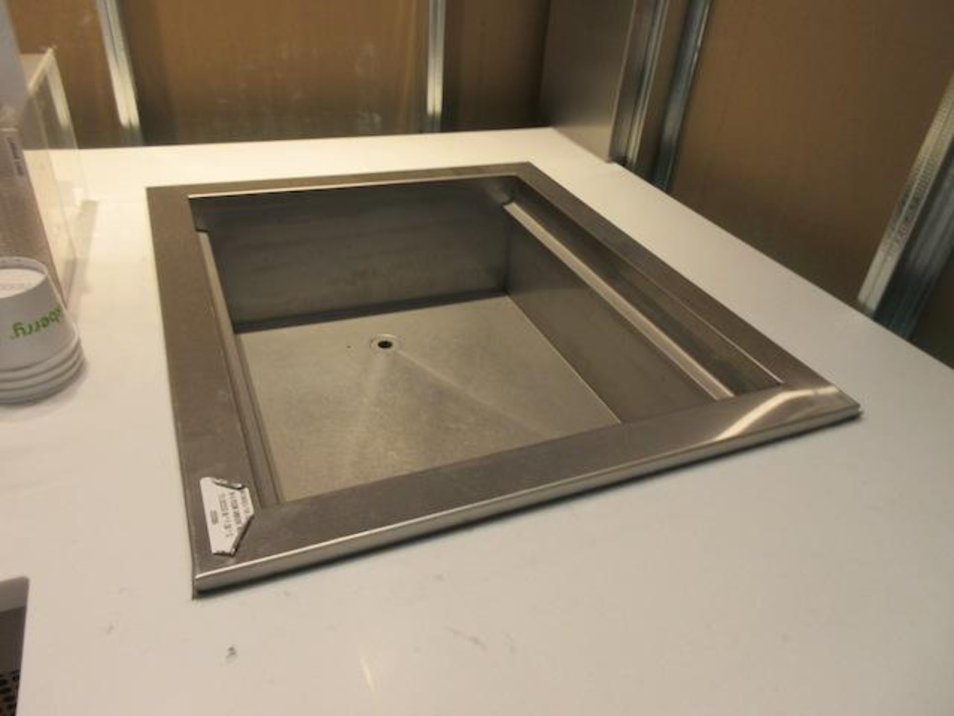 Delfield Manitowoc counter drop in refrigerated cold well, model N8130B, 21.5" x 26" x 9.5", sn 1501