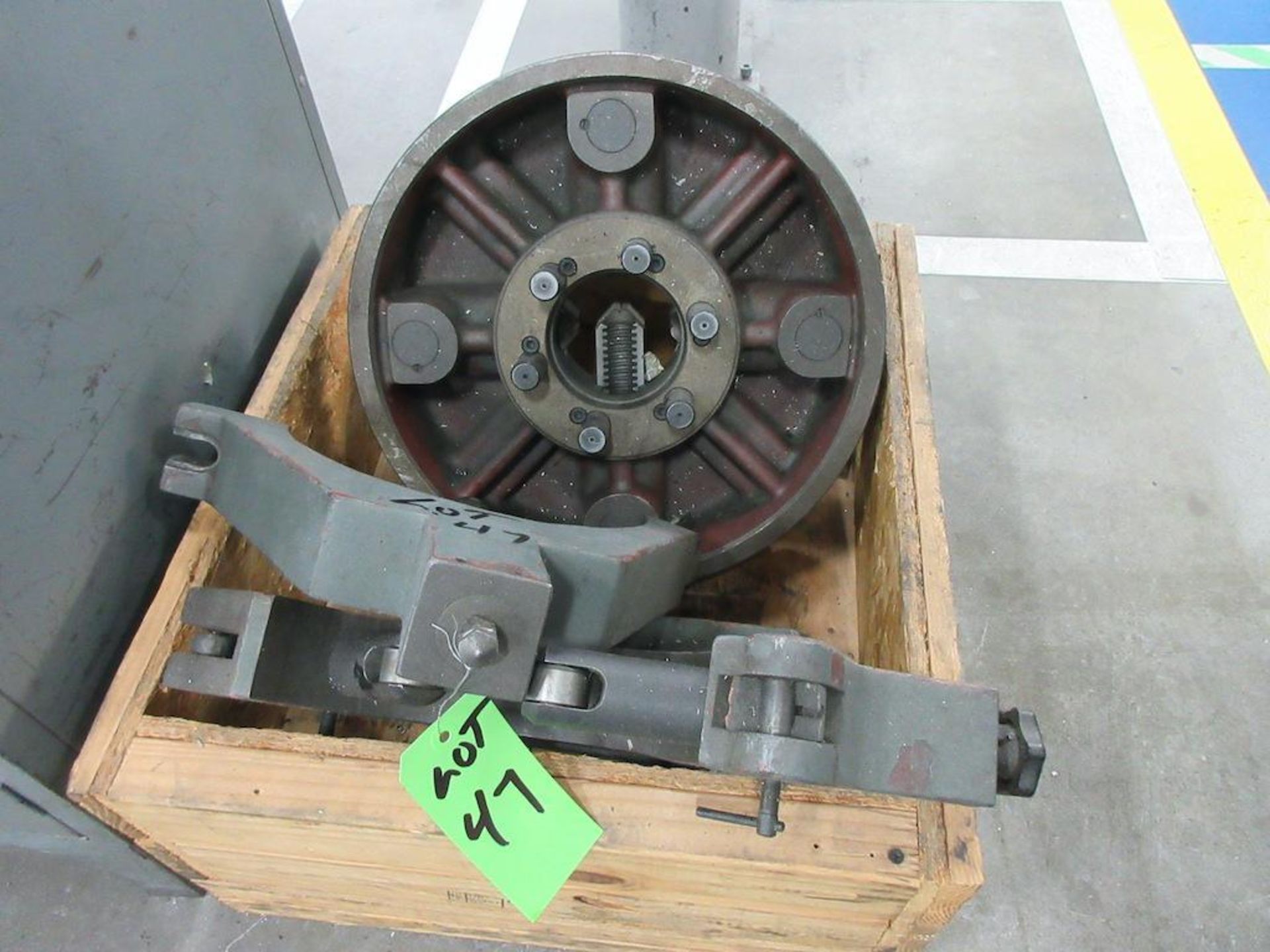 TARNOW lathe model TUJ50, 22" x 100", 10" 3 jaw chuck, approx. 2" bore, tailstock, toolpost, rpm ran - Image 8 of 10