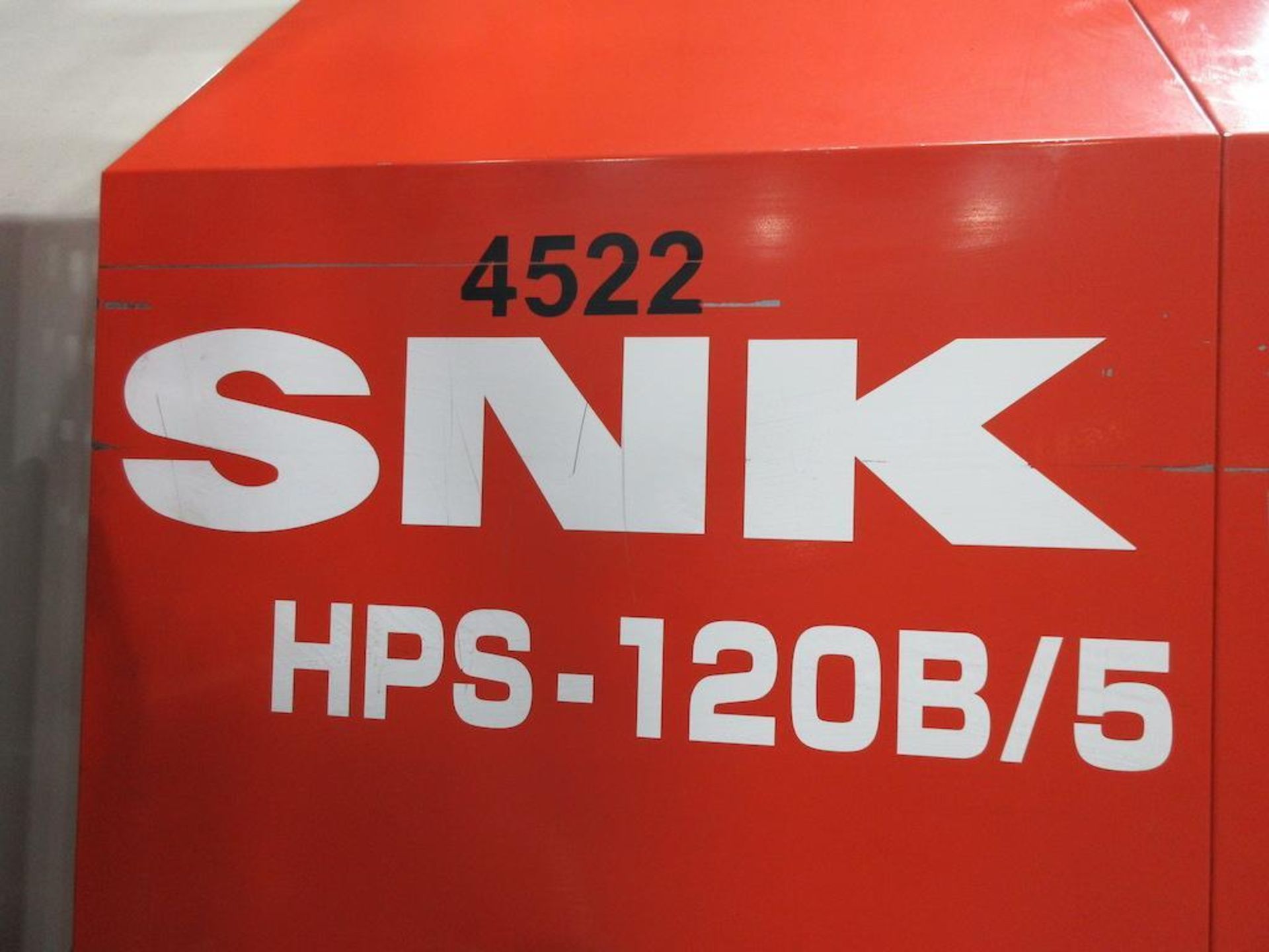 2006 SNK HPS 120B/5 5 axis high speed CNC Horizontal Machining Center Profiler, Fanuc 31i  model A5, - Image 14 of 14