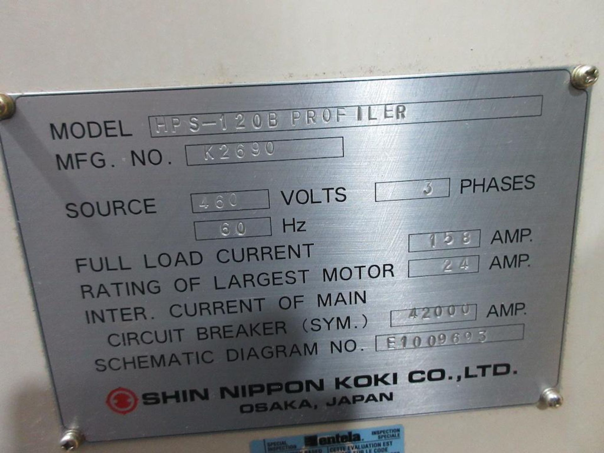 2006 SNK HPS 120B/5 5 axis high speed CNC Horizontal Machining Center Profiler, Fanuc 31i  model A5, - Image 13 of 14