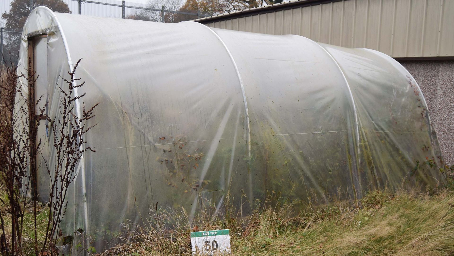 A Tubular Steel Framed 5M x 3M Poly Tunnel