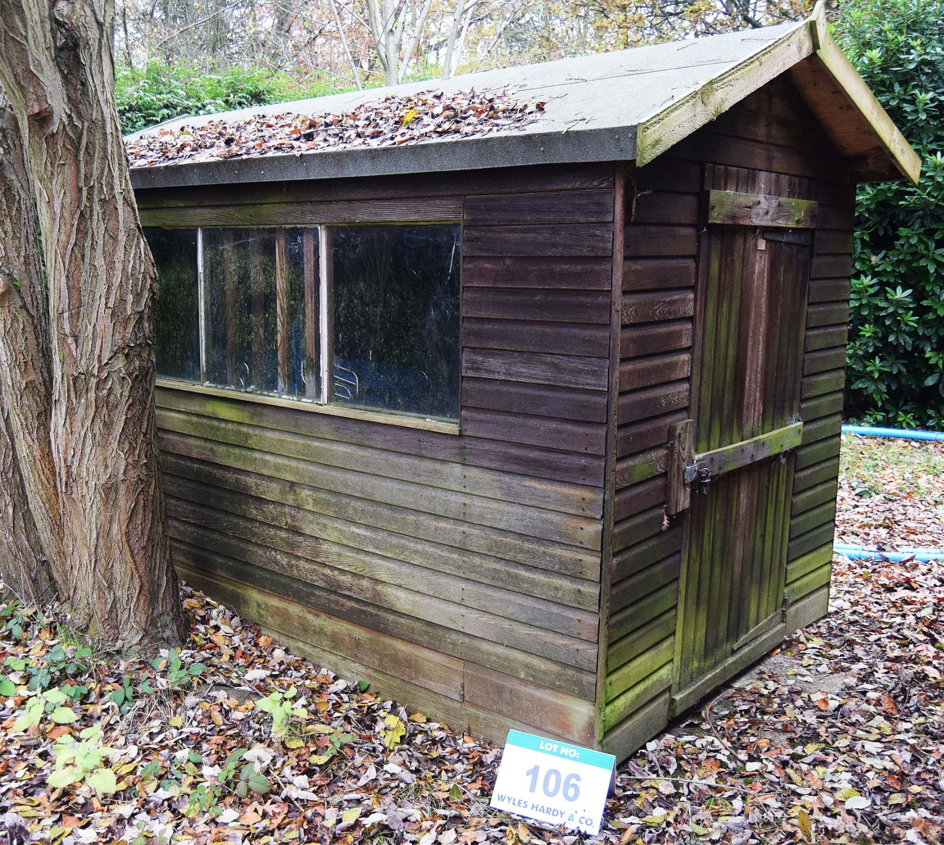 An 10ft x 6ft Timber Framed Garden Shed