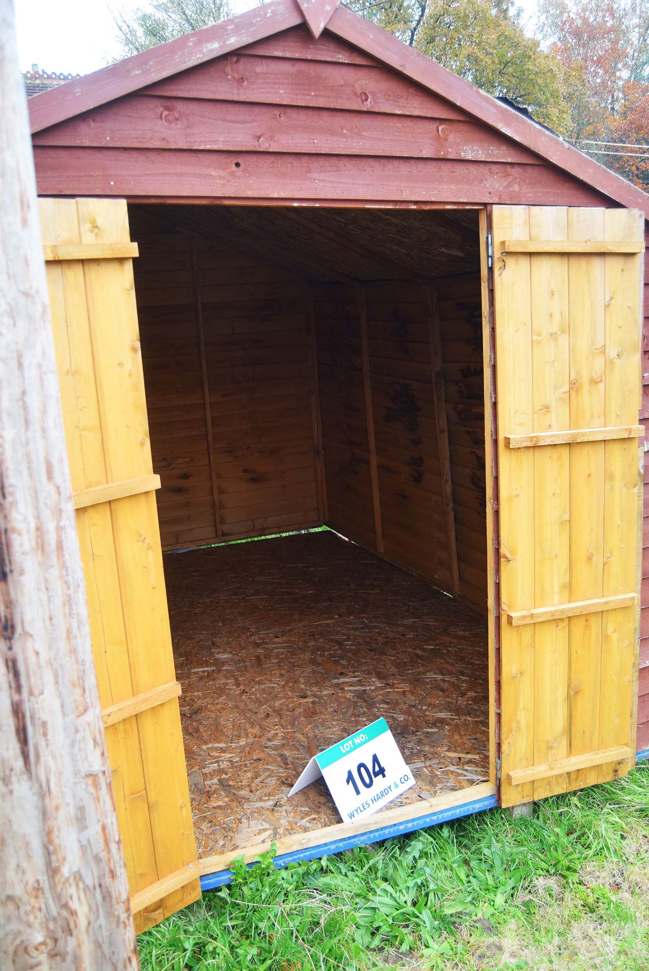 A 10ft x 8ft Timber Framed Garden Shed - Image 2 of 2