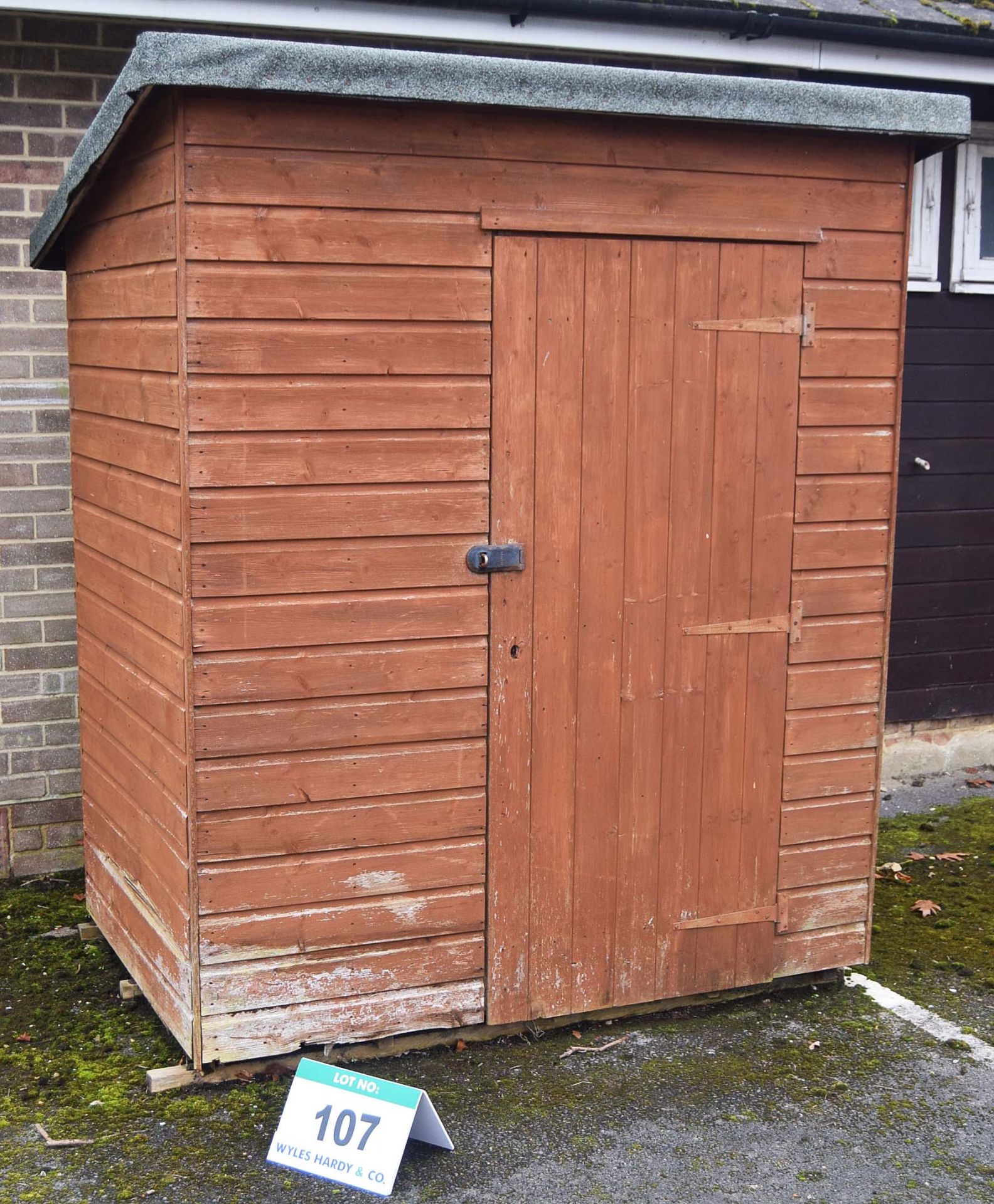 A 6ft x 4ft Timber Framed Garden Shed