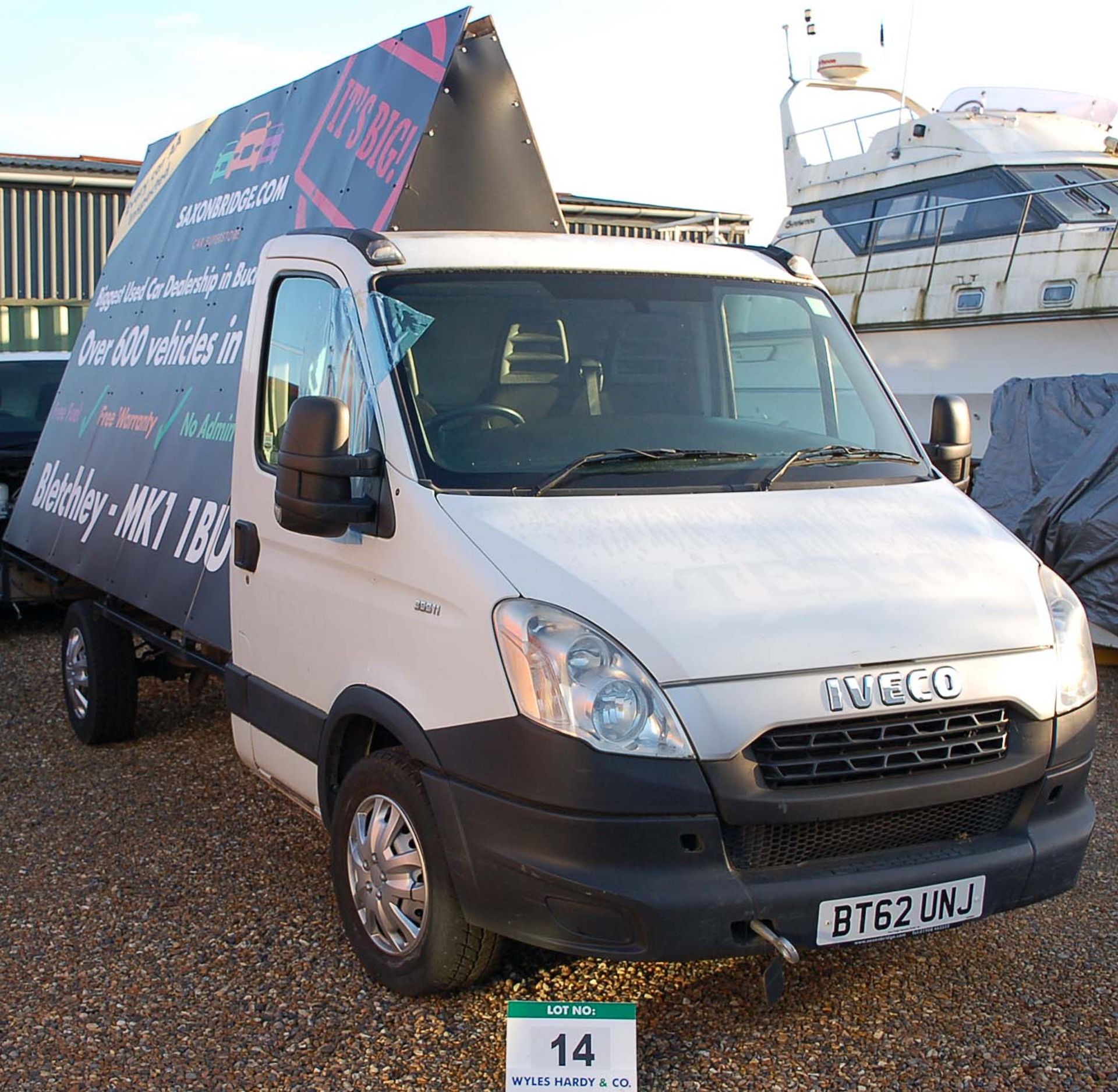 An IVECO DAILY 35511 Long Wheelbase Chassis Cab Registration Number: BT62 UNT. 5-Speed Manual