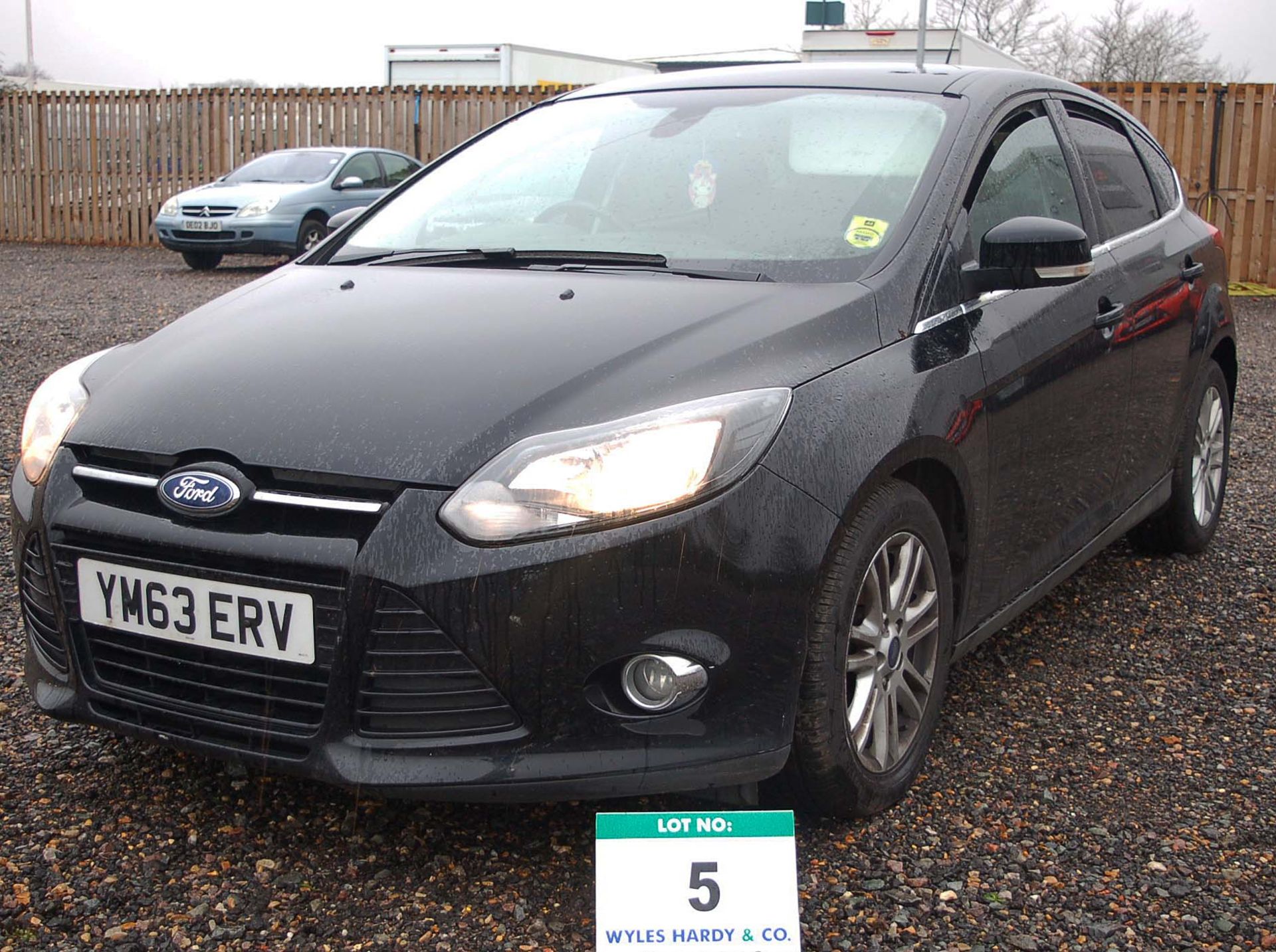 A FORD FOCUS 1.6 Titanium TDCi 5-Door Hatchback Registration Number: YM63 ERV. 6-Speed Manual - Image 2 of 9