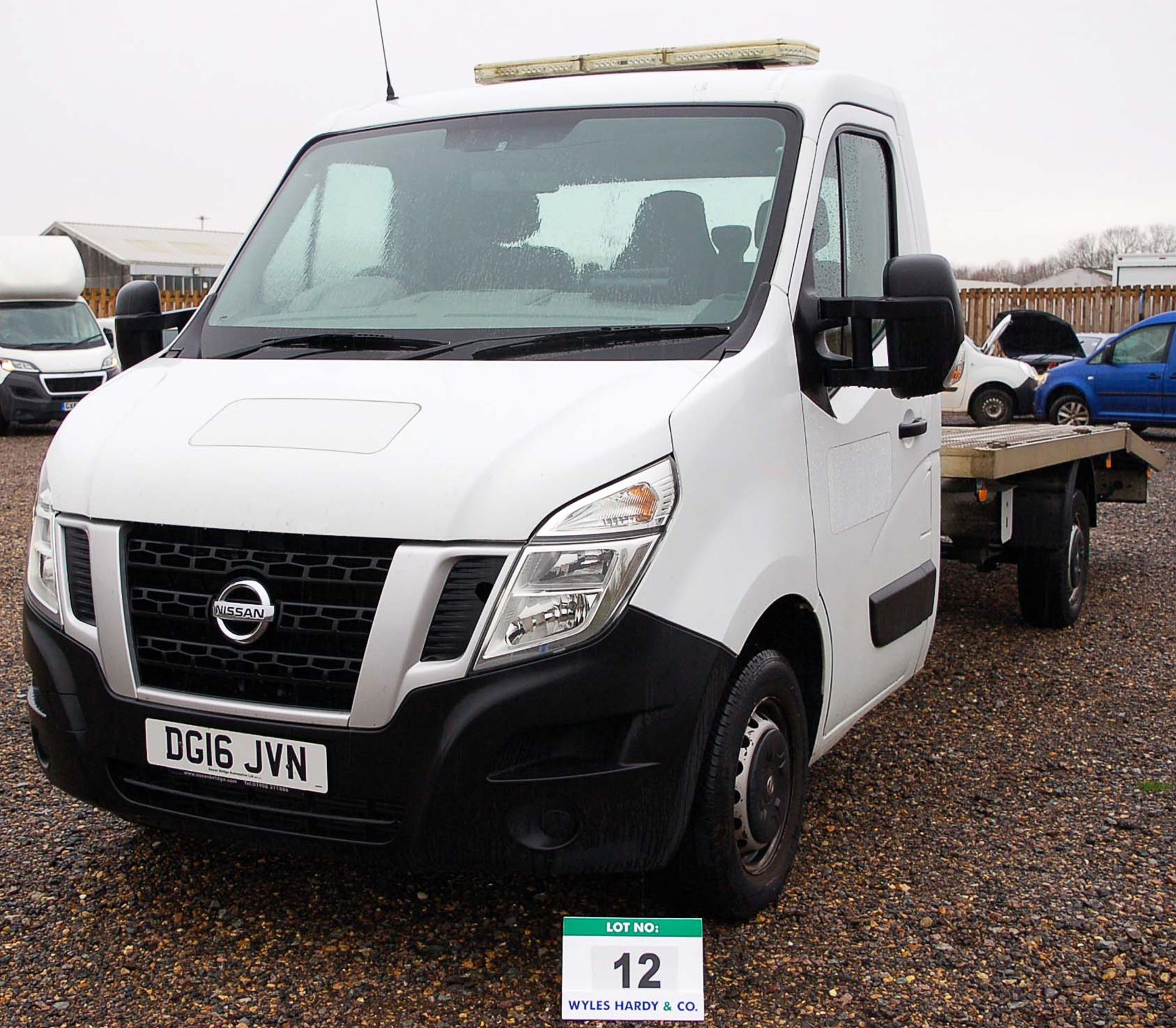 A NISSAN NV400 2.35E DCi Beaver Tailed Vehicle Recovery Truck Registration Number: DG16 JVN 6- - Image 2 of 10