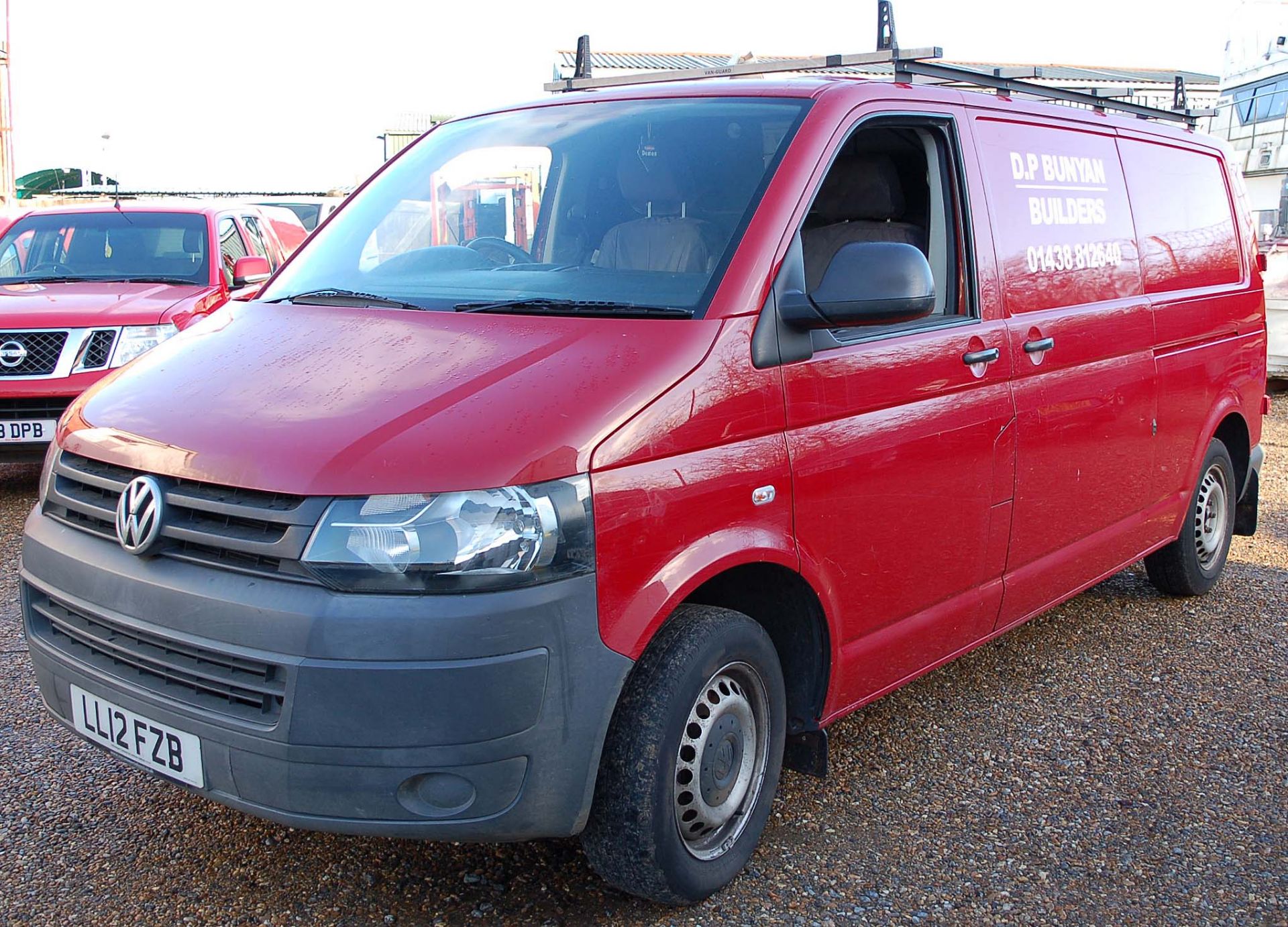 A VOLKSWAGEN TRANSPORTER T30 102 2.0 TDi Long Wheel Base Panel Van Registration Number: LL12 FZB. - Image 2 of 8