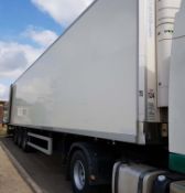 A MONTRACON 38 Tonne Capacity Tri-Axle Air Suspended Refrigerated Box Trailer Serial Number: N102206
