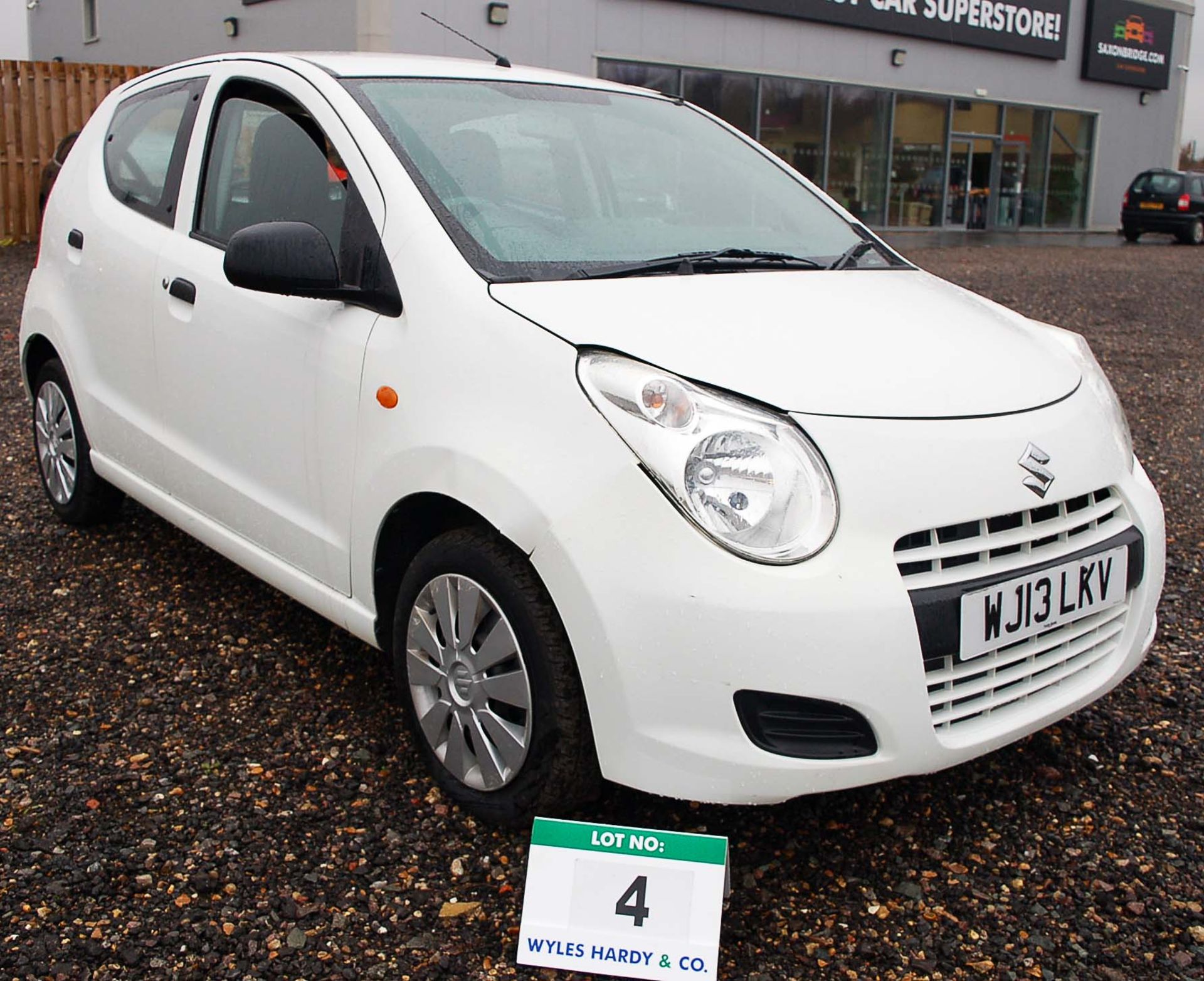 A SUZUKI ALTO 1.0 SZ 5-Door Hatchback. Registration Number: WJ13 LKV. 5-Speed Manual Gearbox,