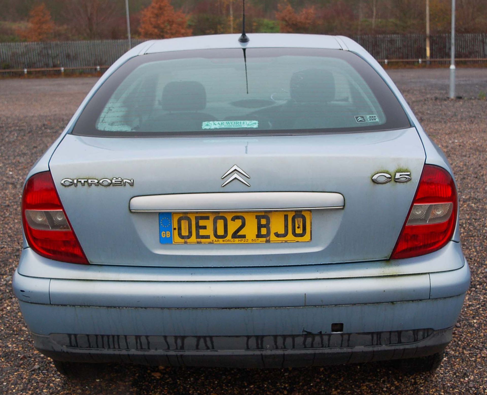 A CITROEN C5 2.0 SX 4-Door Saloon Car Registration Number: OE02 BJO. 5-Speed Manual Gearbox, Alloy - Image 5 of 10