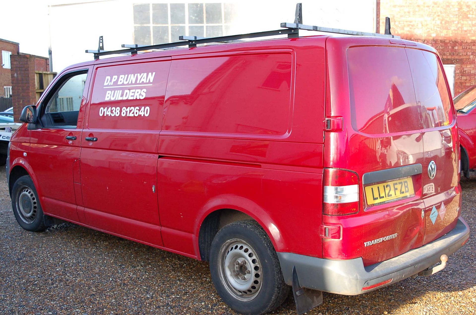 A VOLKSWAGEN TRANSPORTER T30 102 2.0 TDi Long Wheel Base Panel Van Registration Number: LL12 FZB. - Image 4 of 8