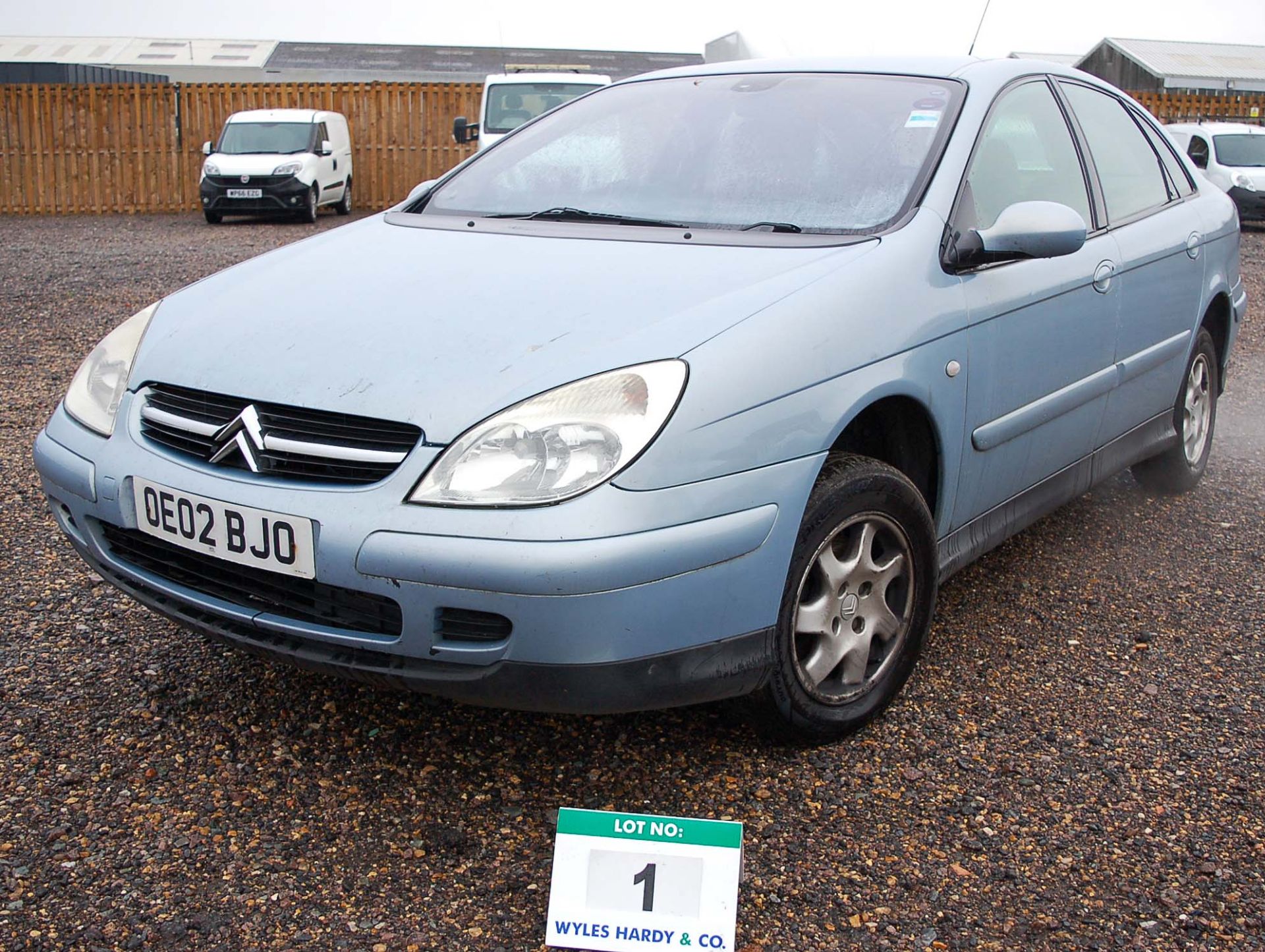 A CITROEN C5 2.0 SX 4-Door Saloon Car Registration Number: OE02 BJO. 5-Speed Manual Gearbox, Alloy - Image 2 of 10