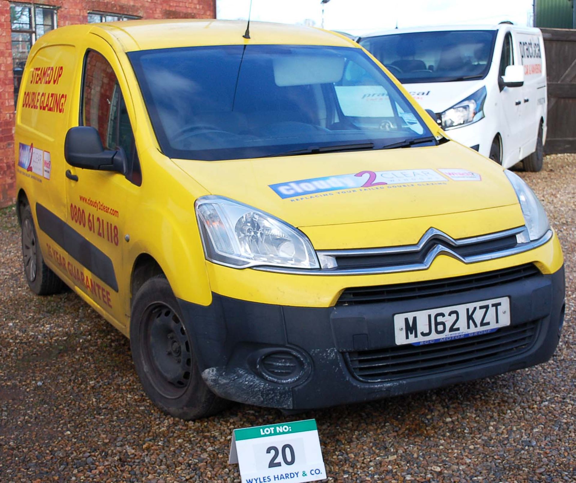 A CITROEN BERLINGO 625 Enterprise 1.6 HDi Panel Van. Registration Number:MJ62 KZT 5-Speed Manual