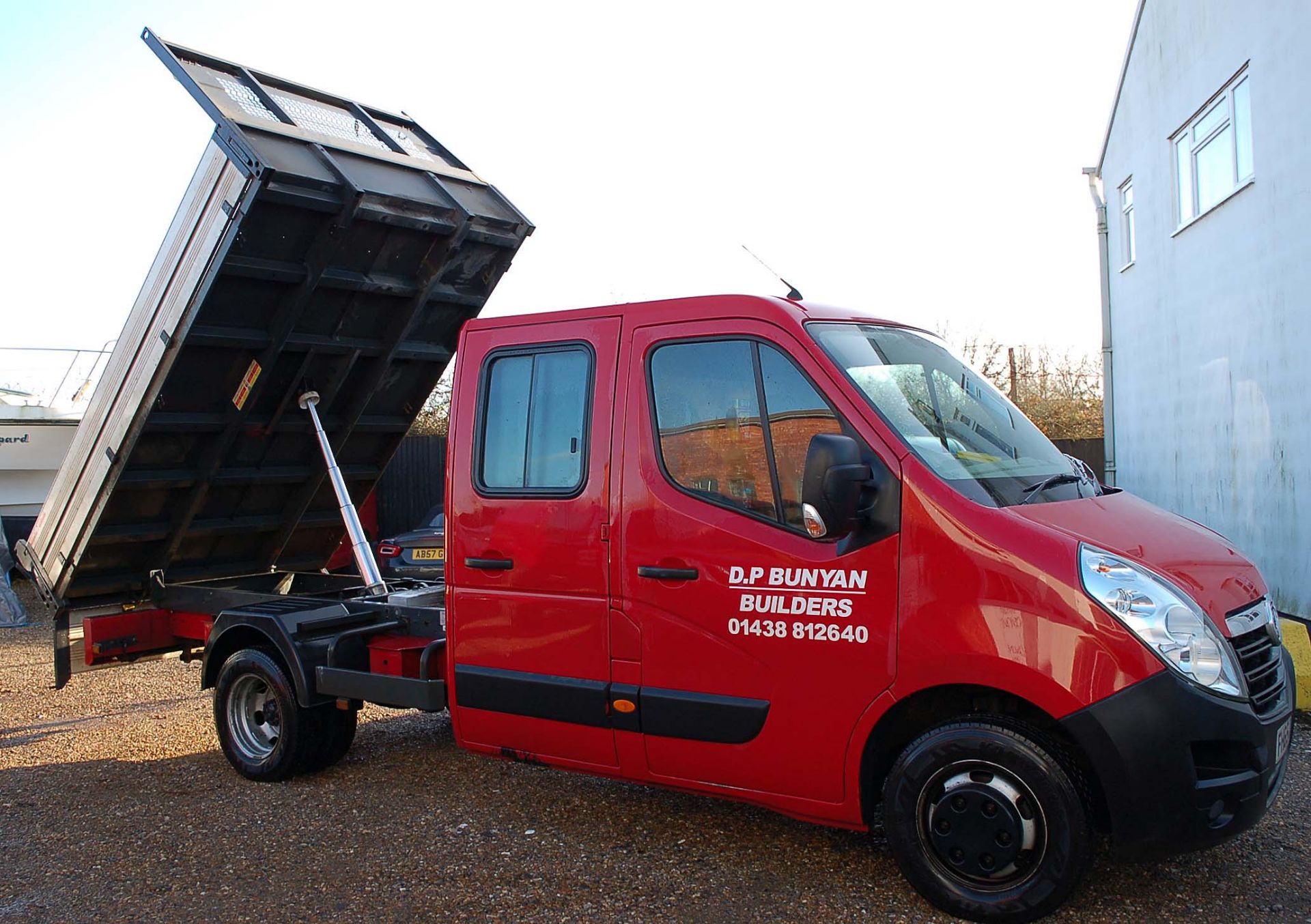 A VAUXHALL MOVANO R3500 L3HI 2.3 CDTi 5/5 DRW Long Wheel Base Crewcab Tipper Truck Registration - Image 5 of 11