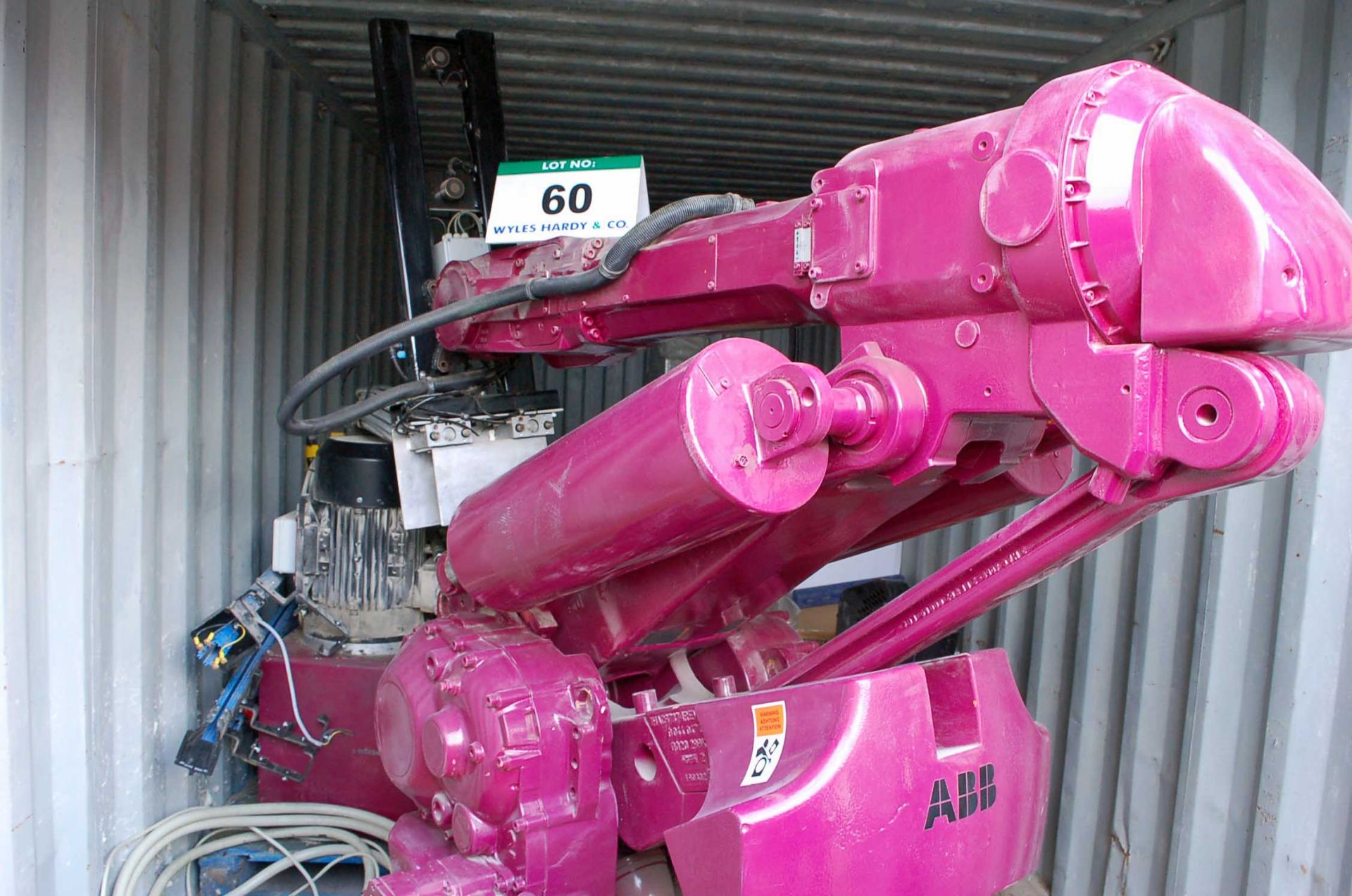 An ABB IRB 6400 R Industrial Robot. Approximately 2.8 Meter Reach Believed to Have 150Kg Payload - Image 2 of 6